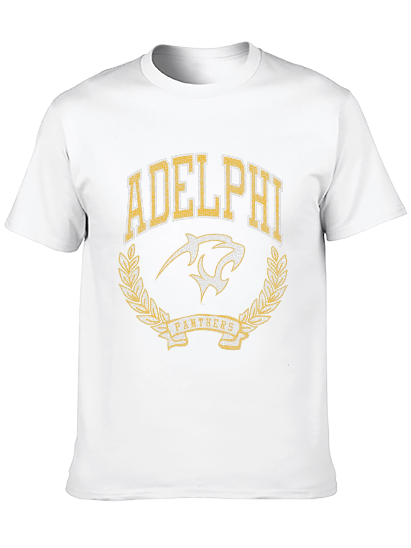 Adelphi Panther Crest Graphic Tee - Black