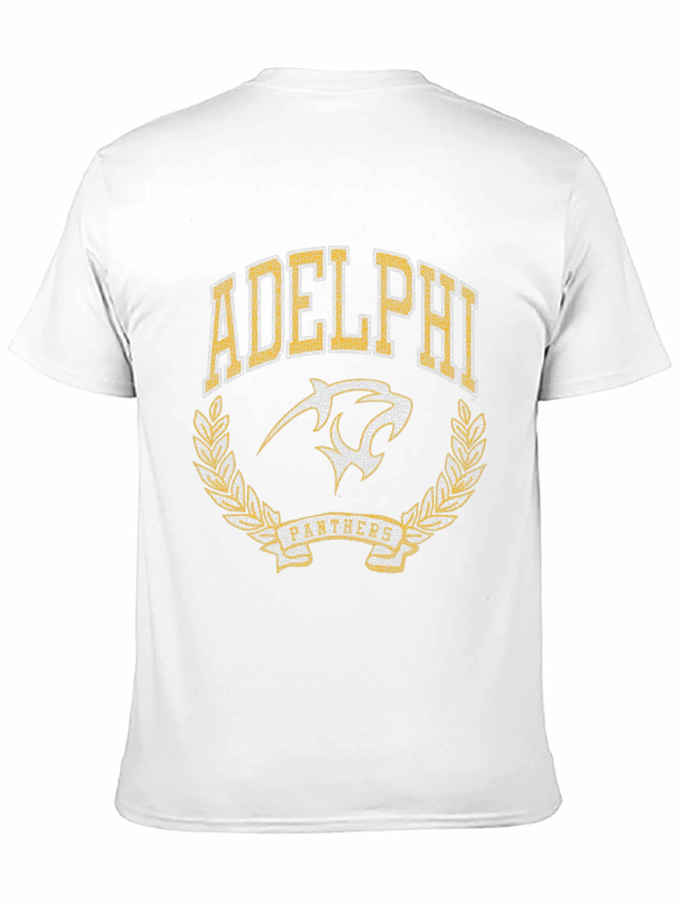 Adelphi Panther Crest Graphic Tee - Black