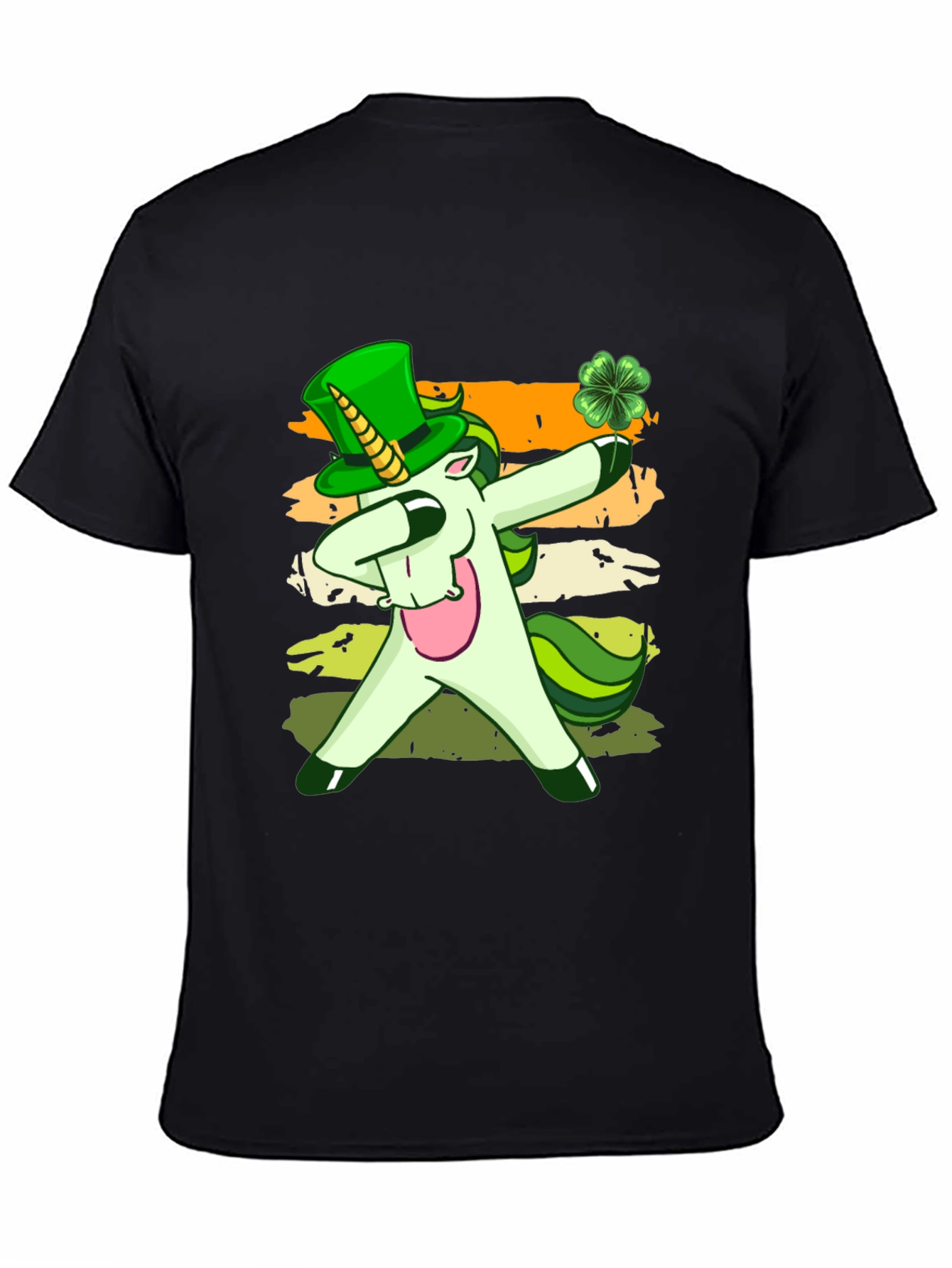 St. Patricks Day Unicorn Dabbing T-Shirt