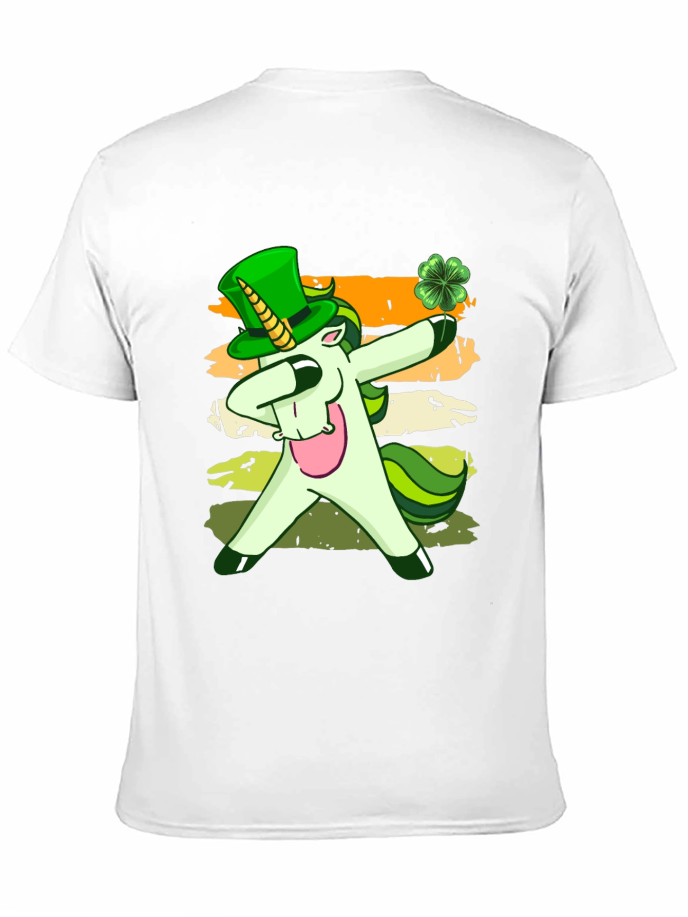 St. Patricks Day Unicorn Dabbing T-Shirt