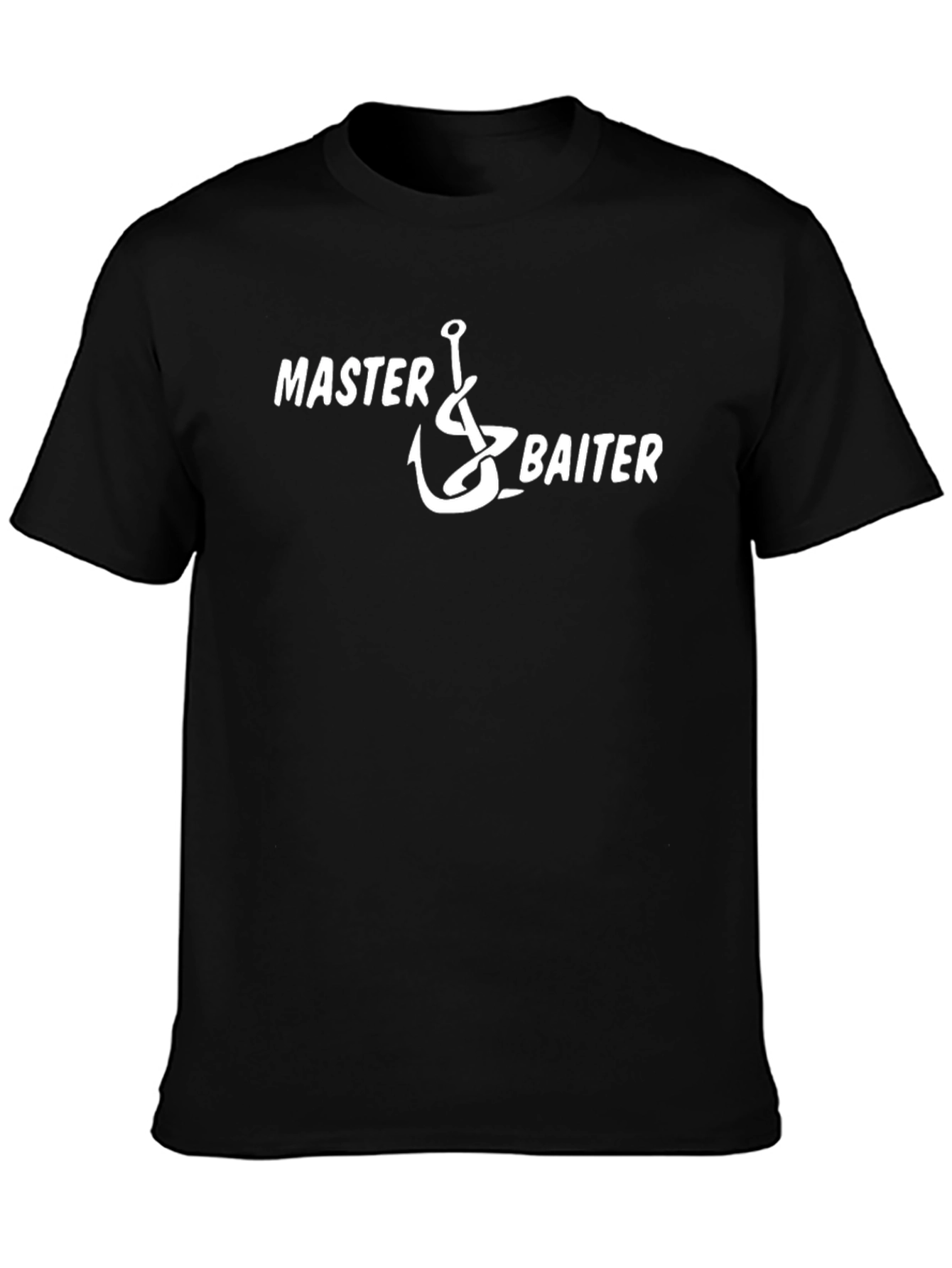Master Baiter T-Shirt: Fishing Humor Tee