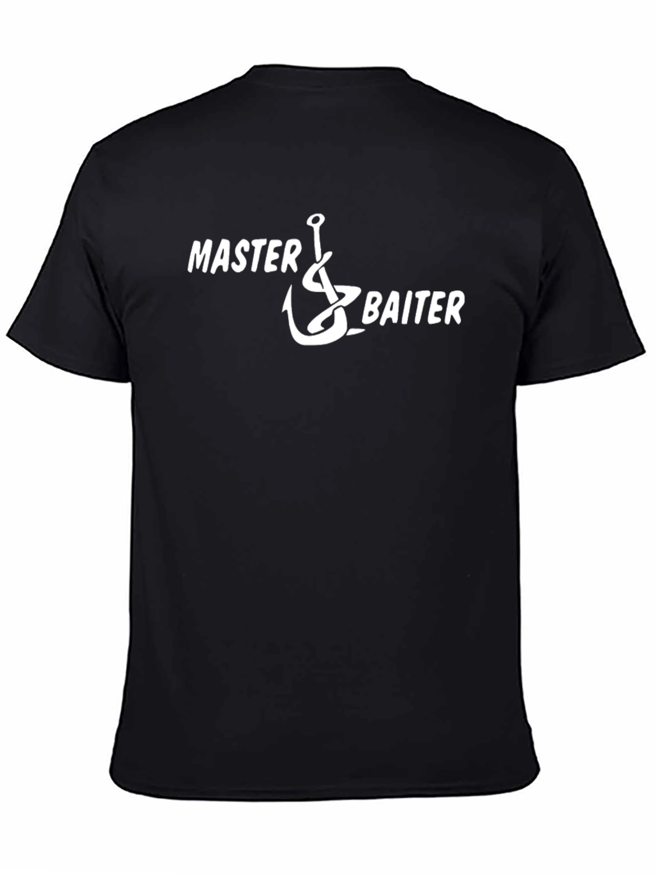 Master Baiter T-Shirt: Fishing Humor Tee