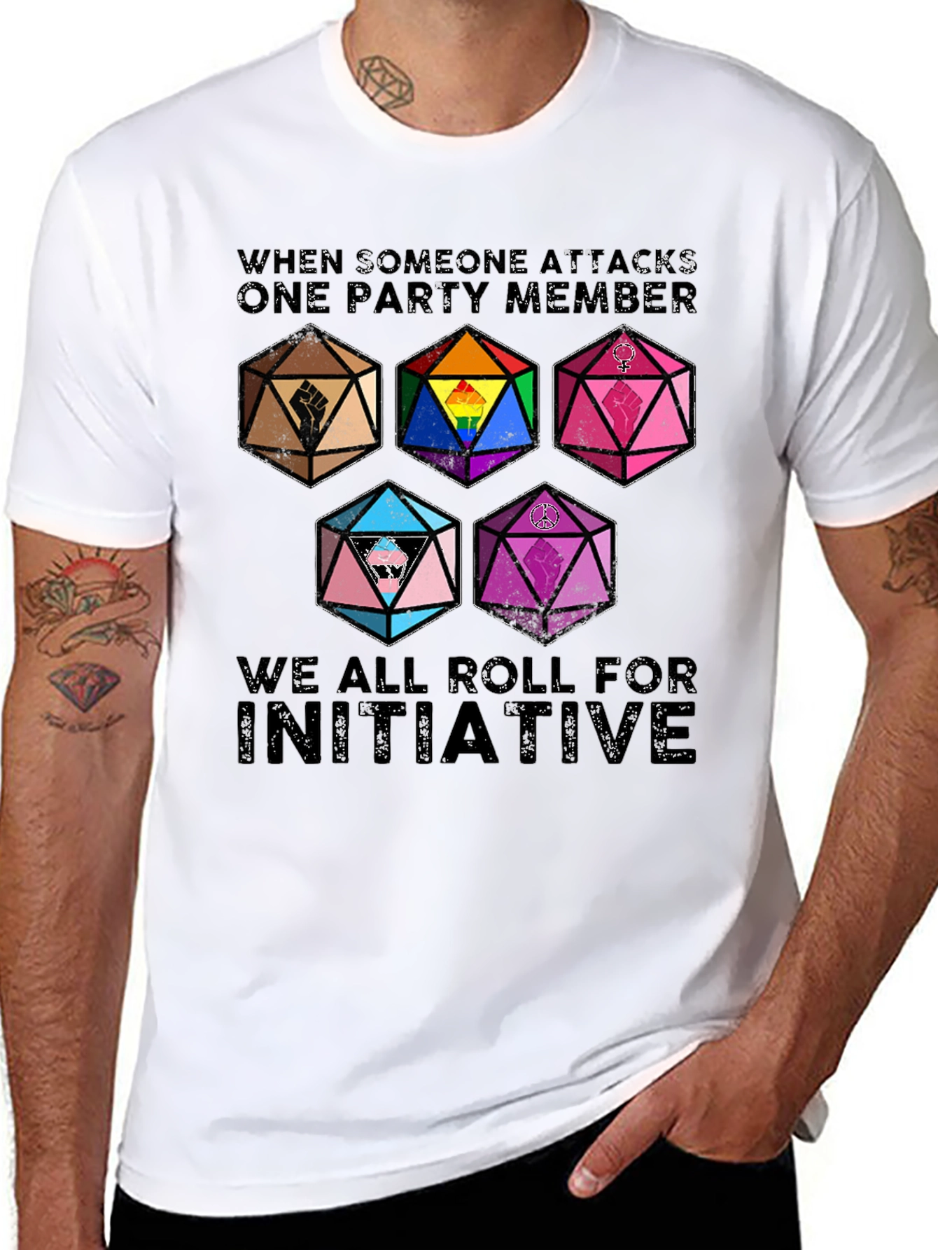 D&D Initiative Graphic Tee