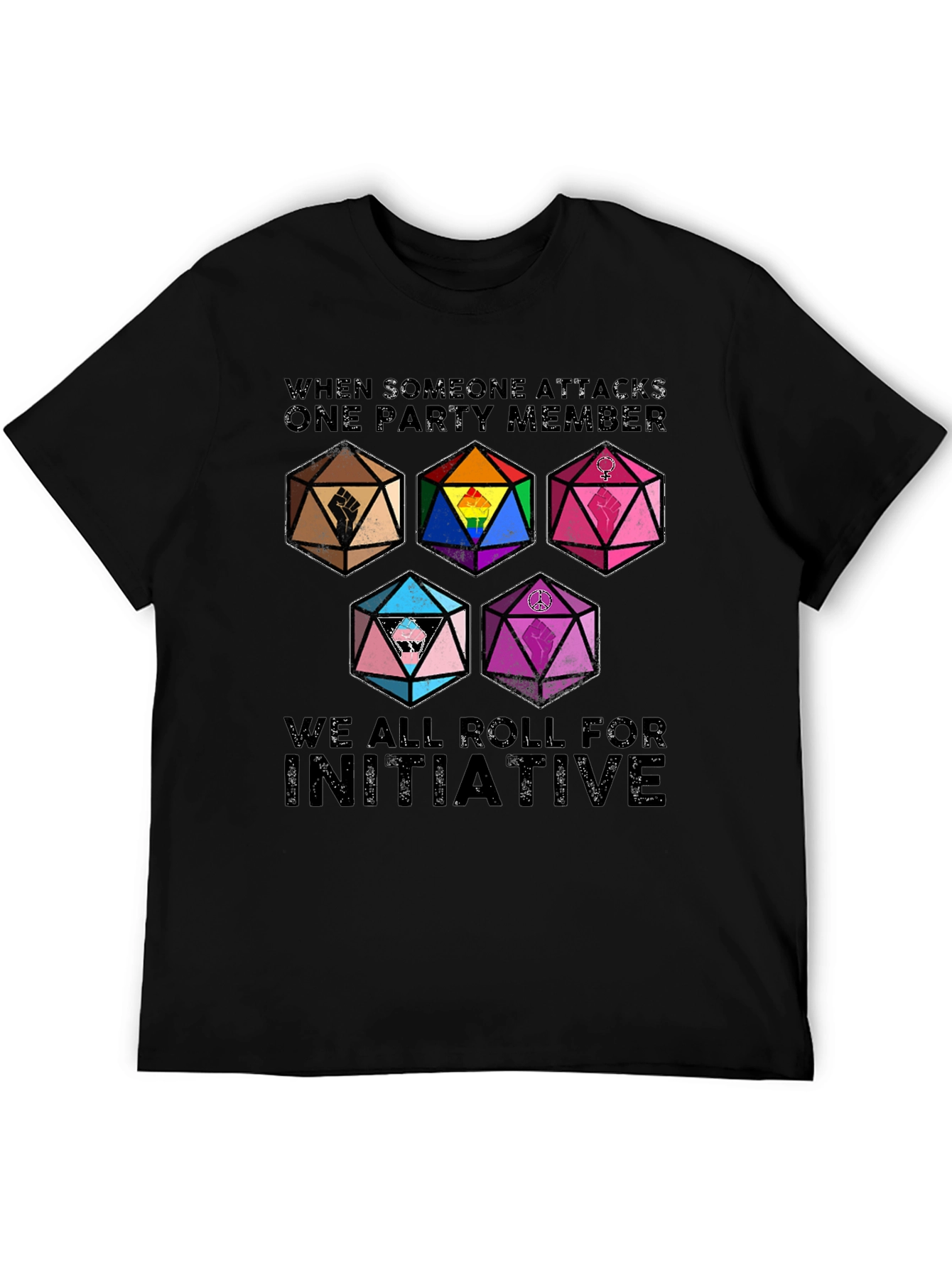 D&D Initiative Graphic Tee