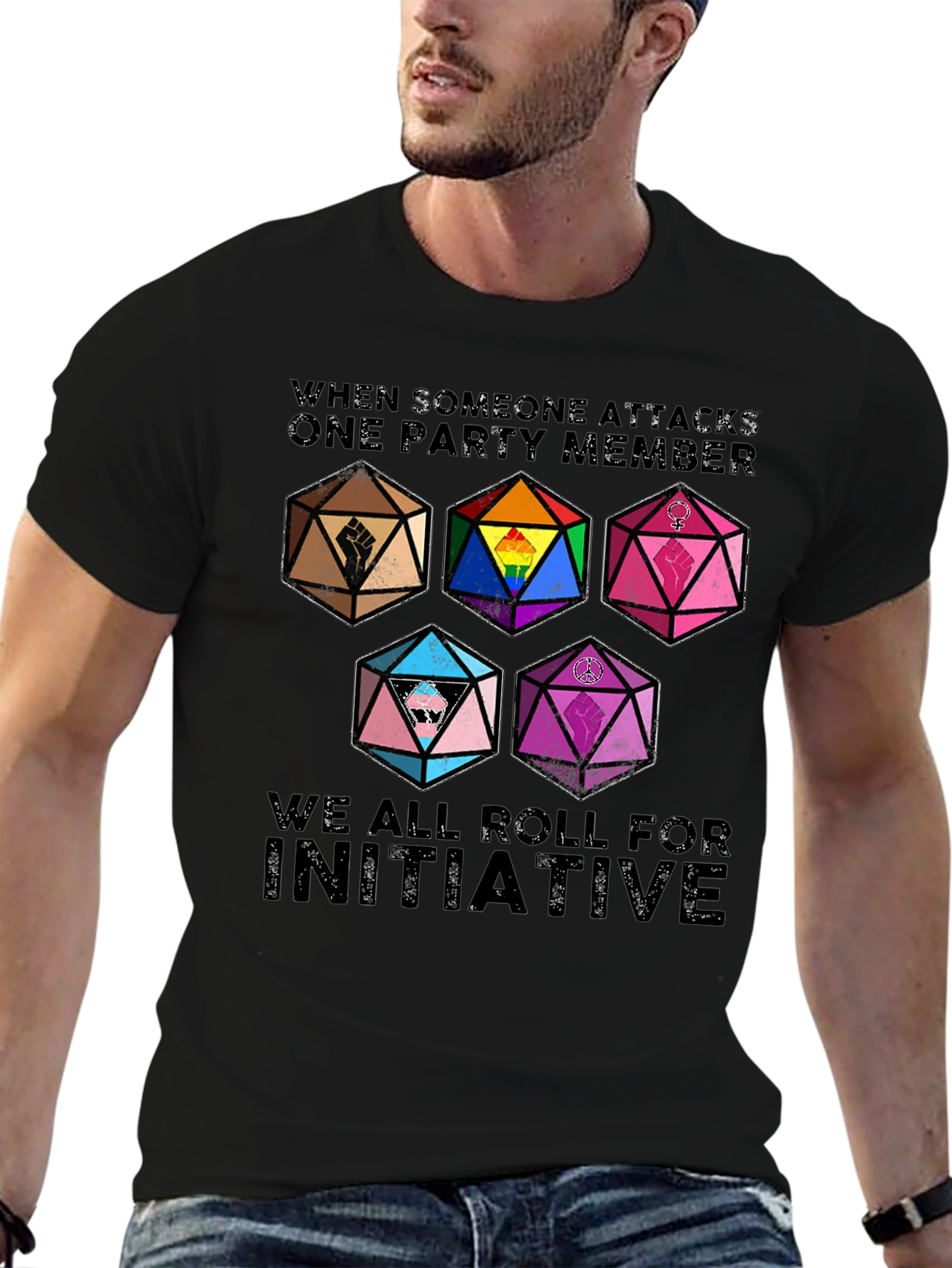 D&D Initiative Graphic Tee
