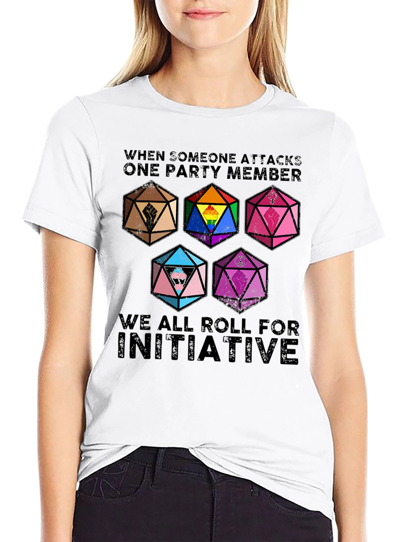 D&D Initiative Graphic Tee