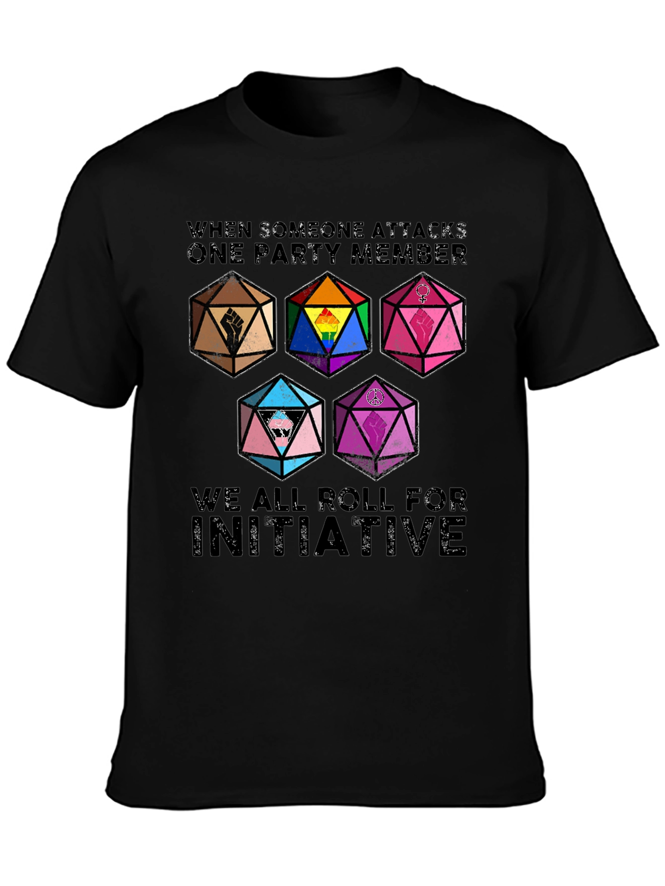 D&D Initiative Graphic Tee