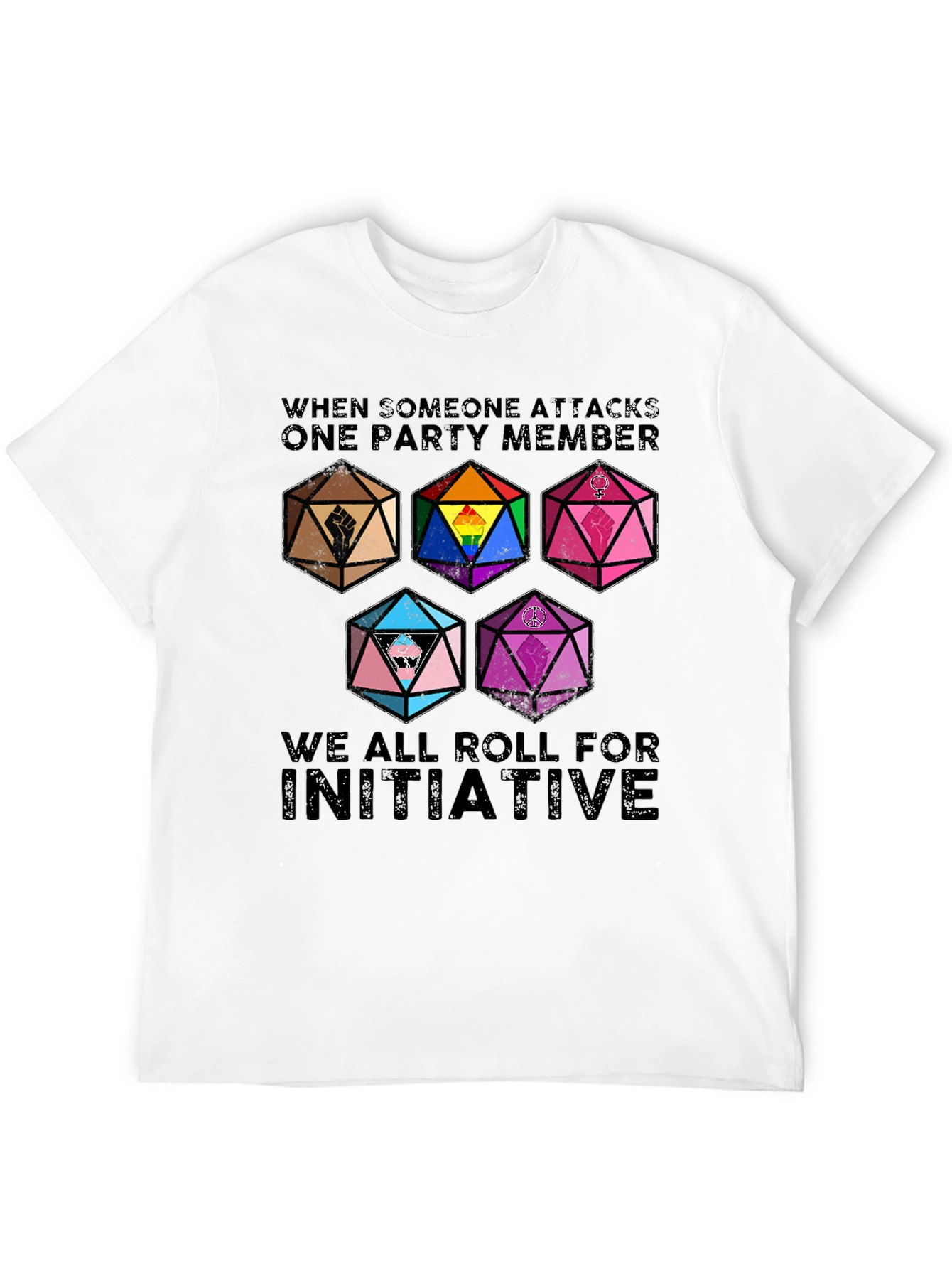 D&D Initiative Graphic Tee