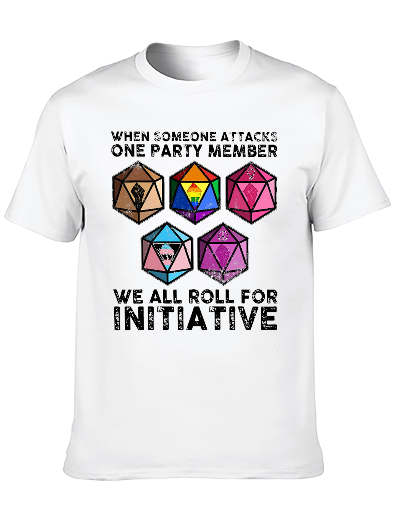 D&D Initiative Graphic Tee