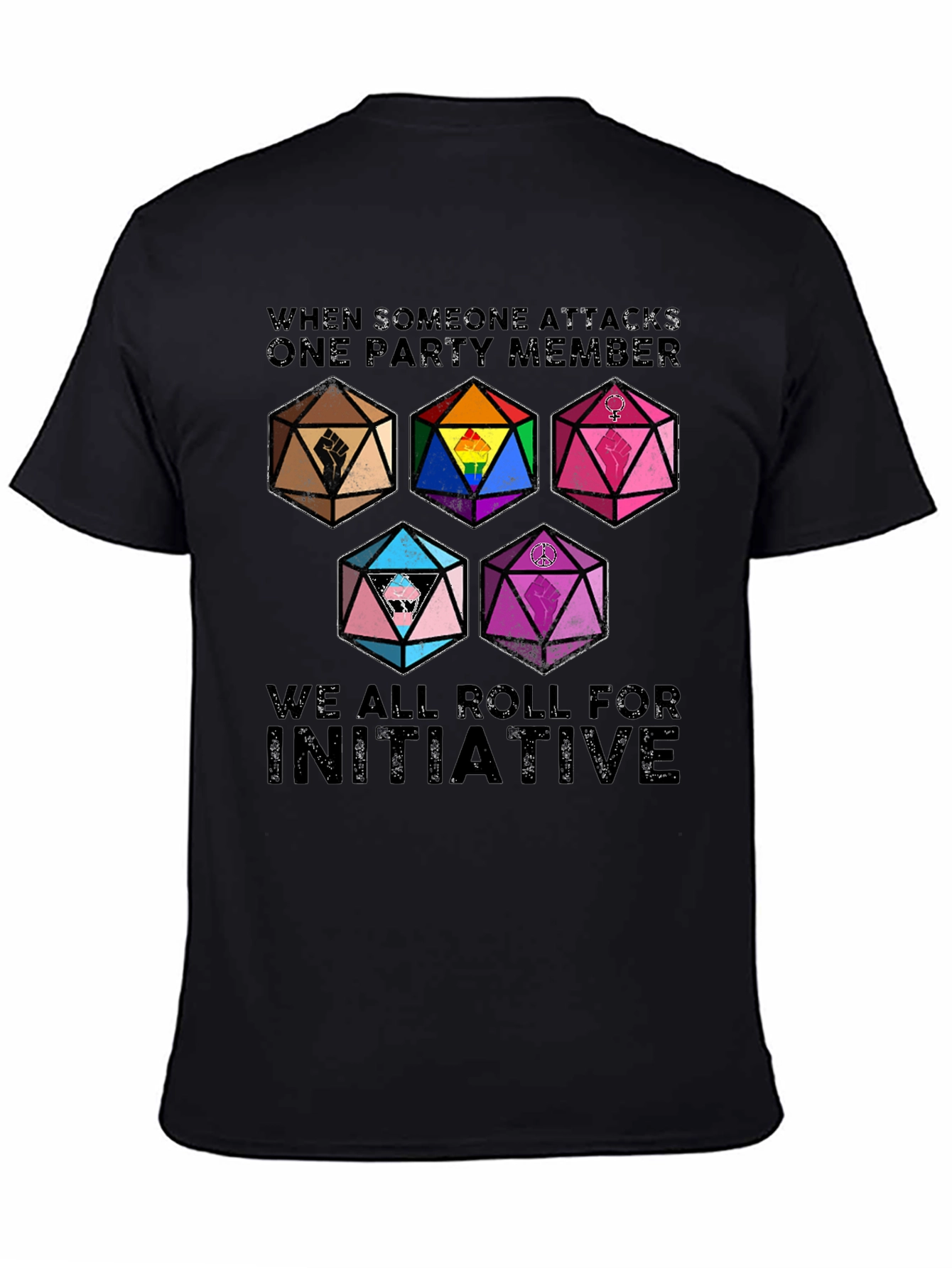 D&D Initiative Graphic Tee
