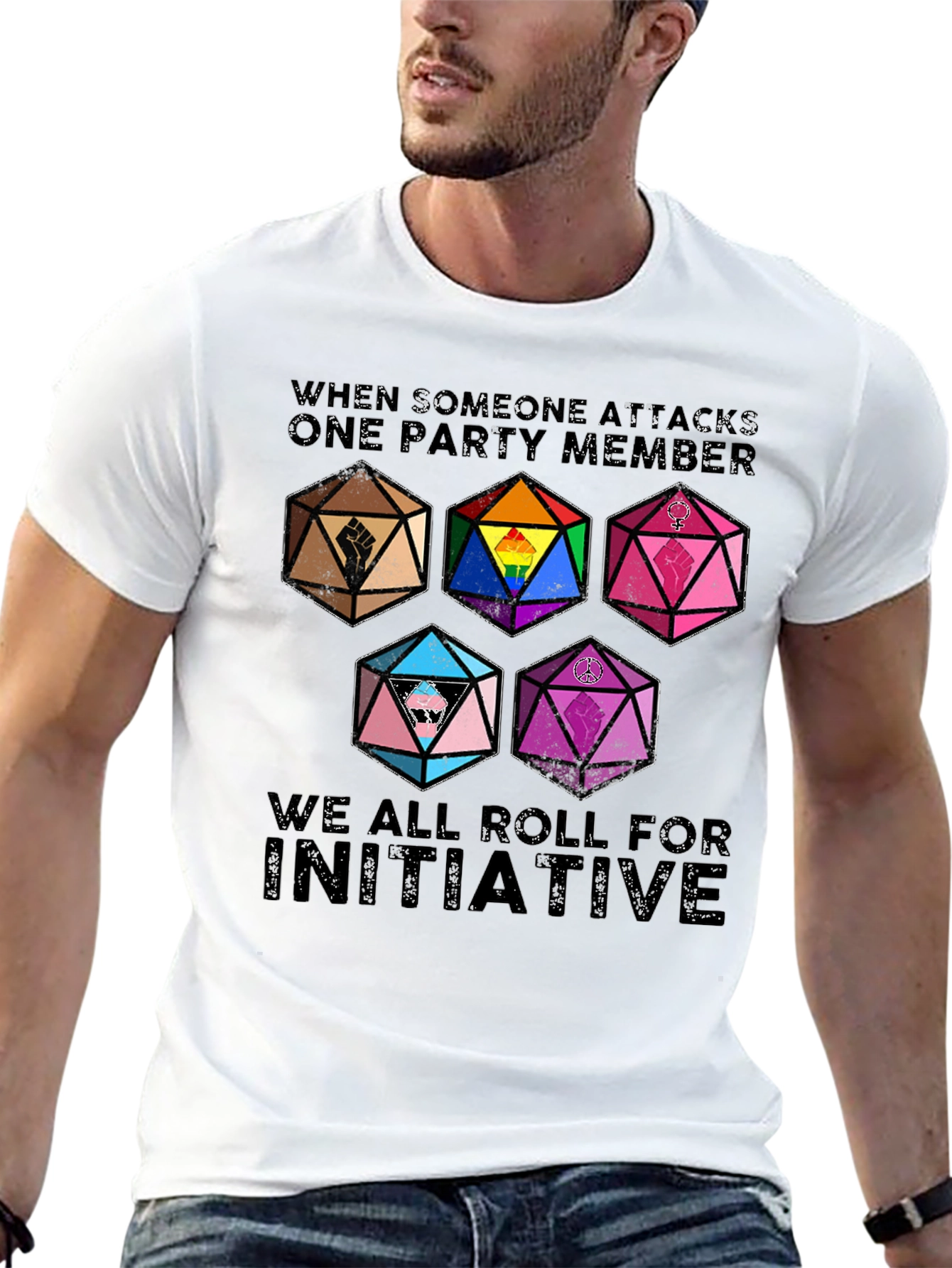 D&D Initiative Graphic Tee