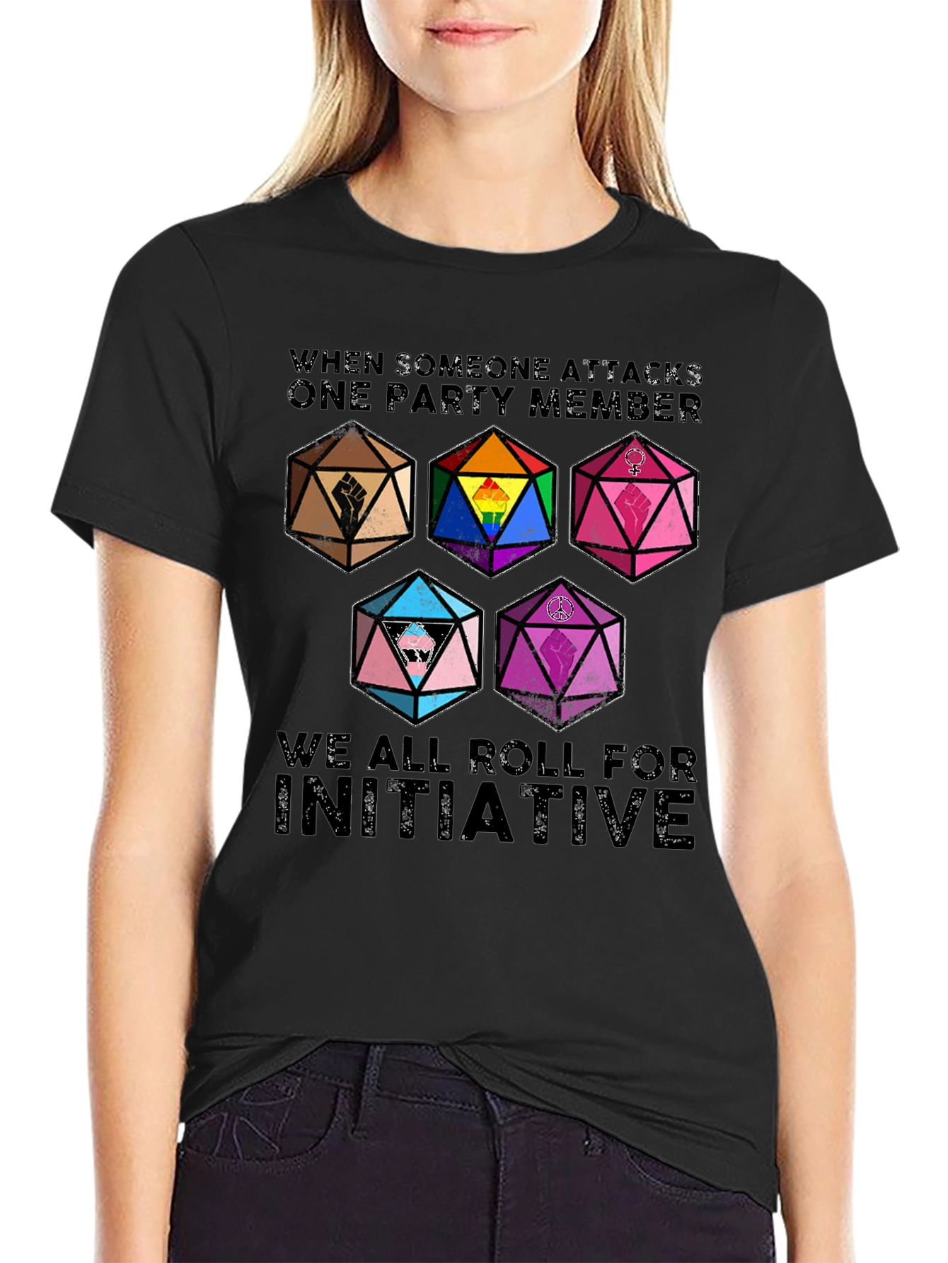 D&D Initiative Graphic Tee