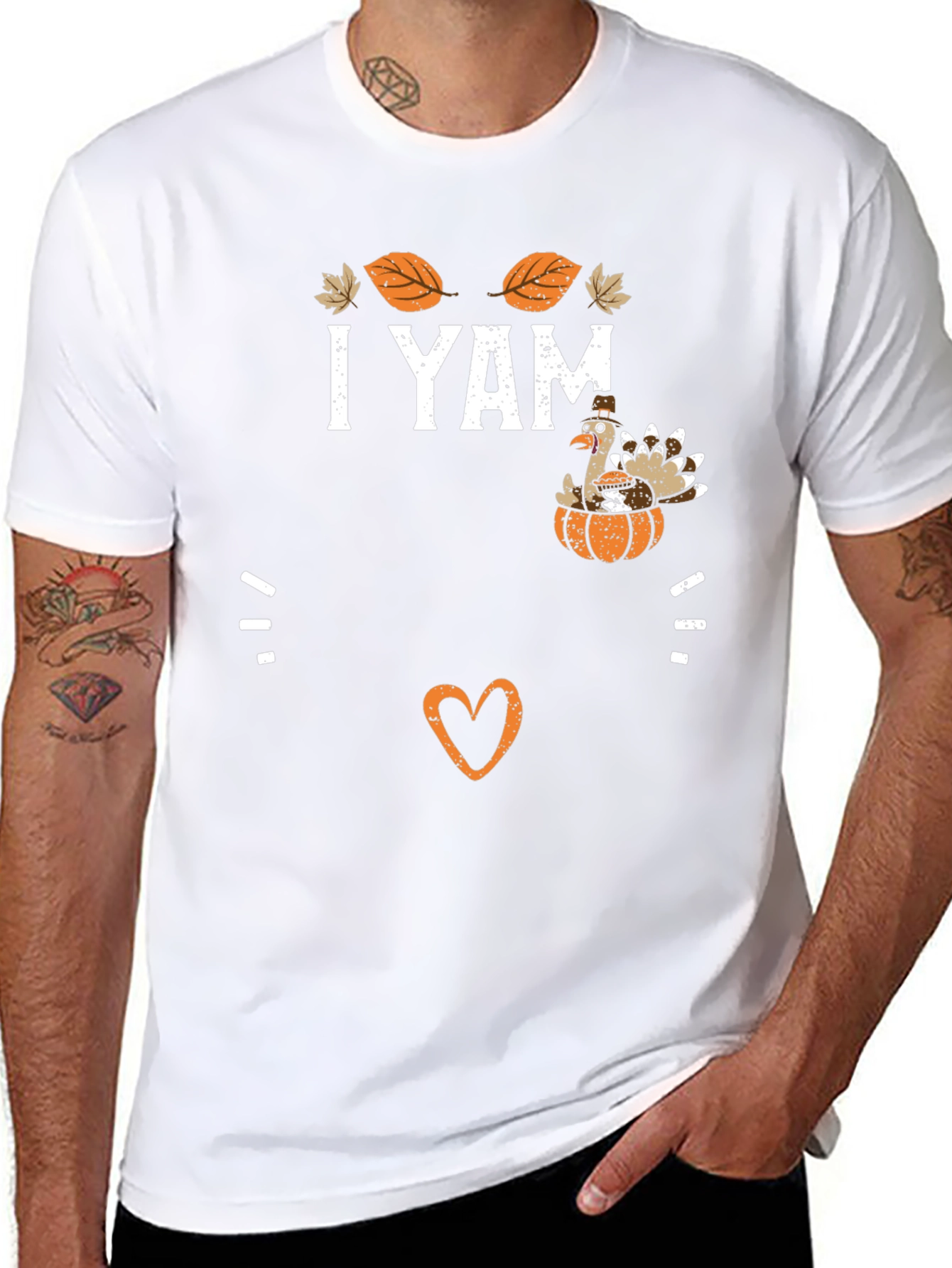 I Yam What I Yam Turkey Thanksgiving T-Shirt