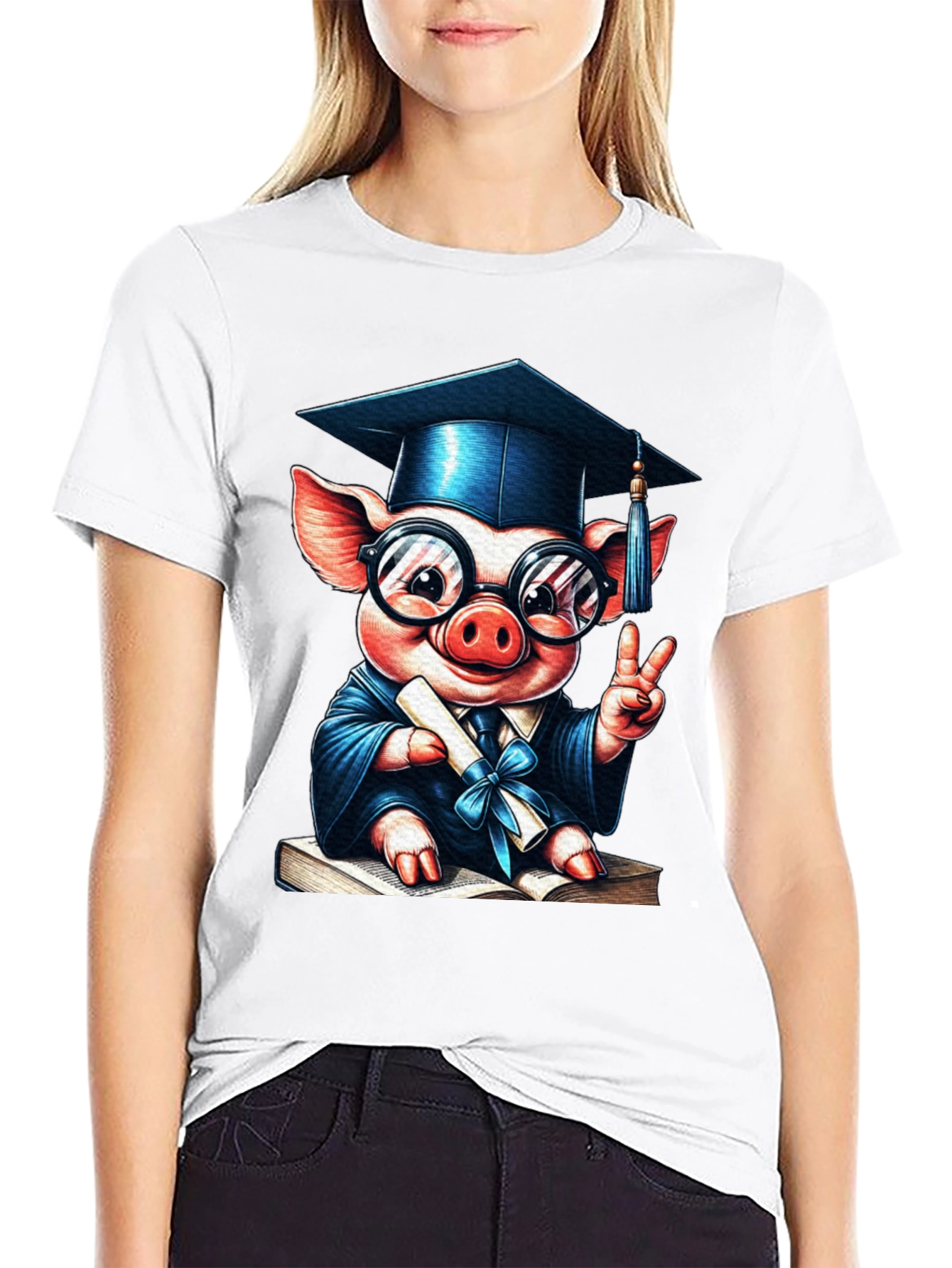 Graduation Pig T-Shirt - Celebrate in Style!