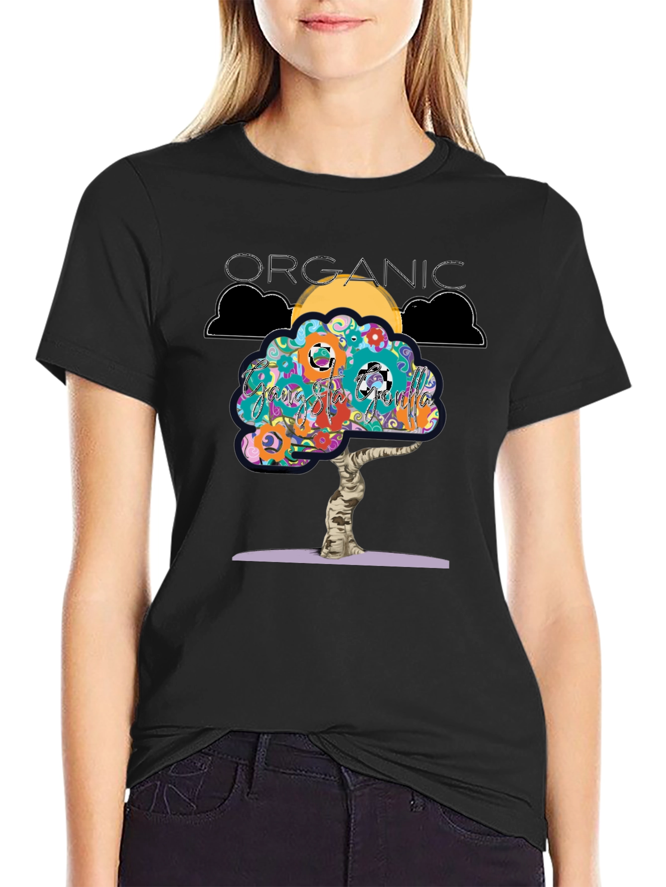 Organic Tree Graphic T-Shirt | Nature Lover Tee | Minimalist Tree Design Shirt | Eco Style Gift | Free Shipping $50+