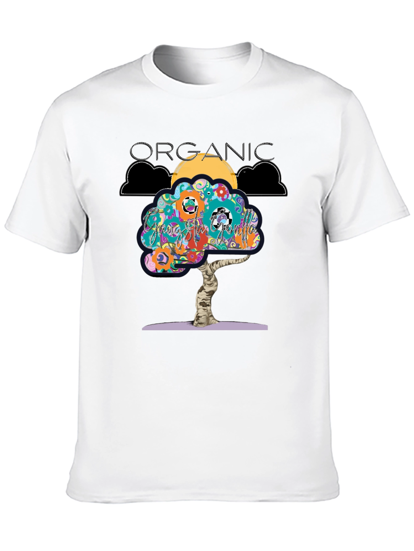 Organic Tree Graphic T-Shirt | Nature Lover Tee | Minimalist Tree Design Shirt | Eco Style Gift | Free Shipping $50+