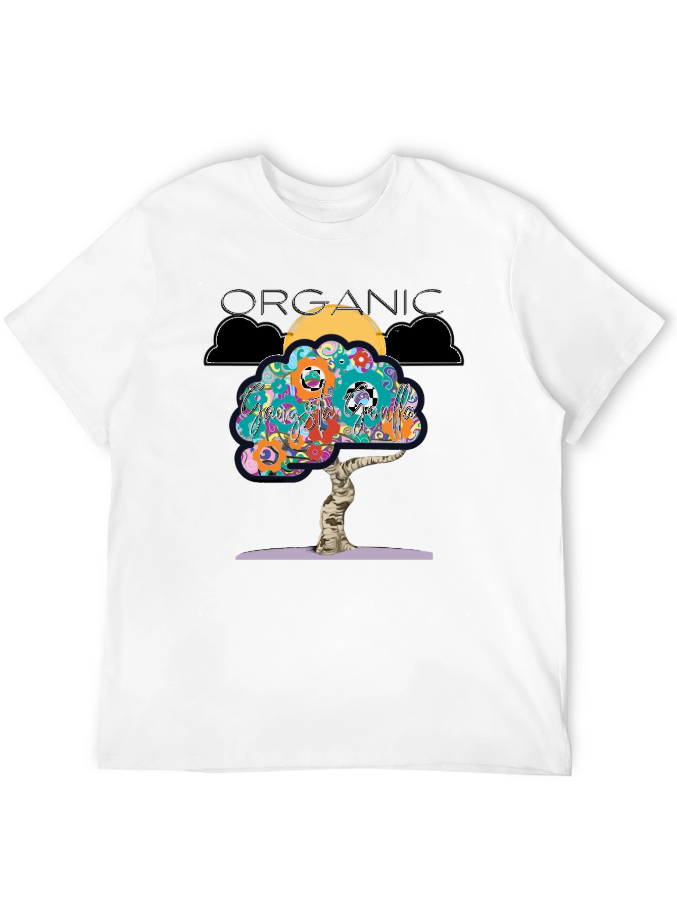 Organic Tree Graphic T-Shirt | Nature Lover Tee | Minimalist Tree Design Shirt | Eco Style Gift | Free Shipping $50+