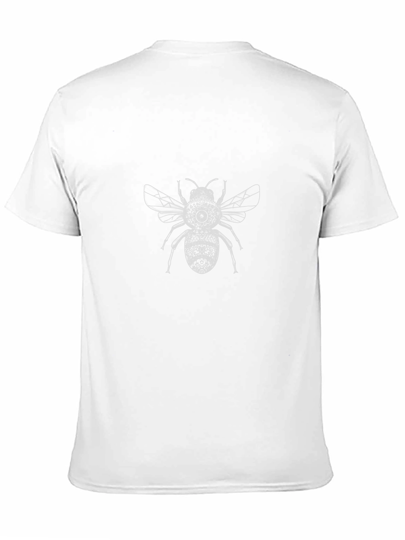Black Bee Graphic T-Shirt - Modern Insect Design