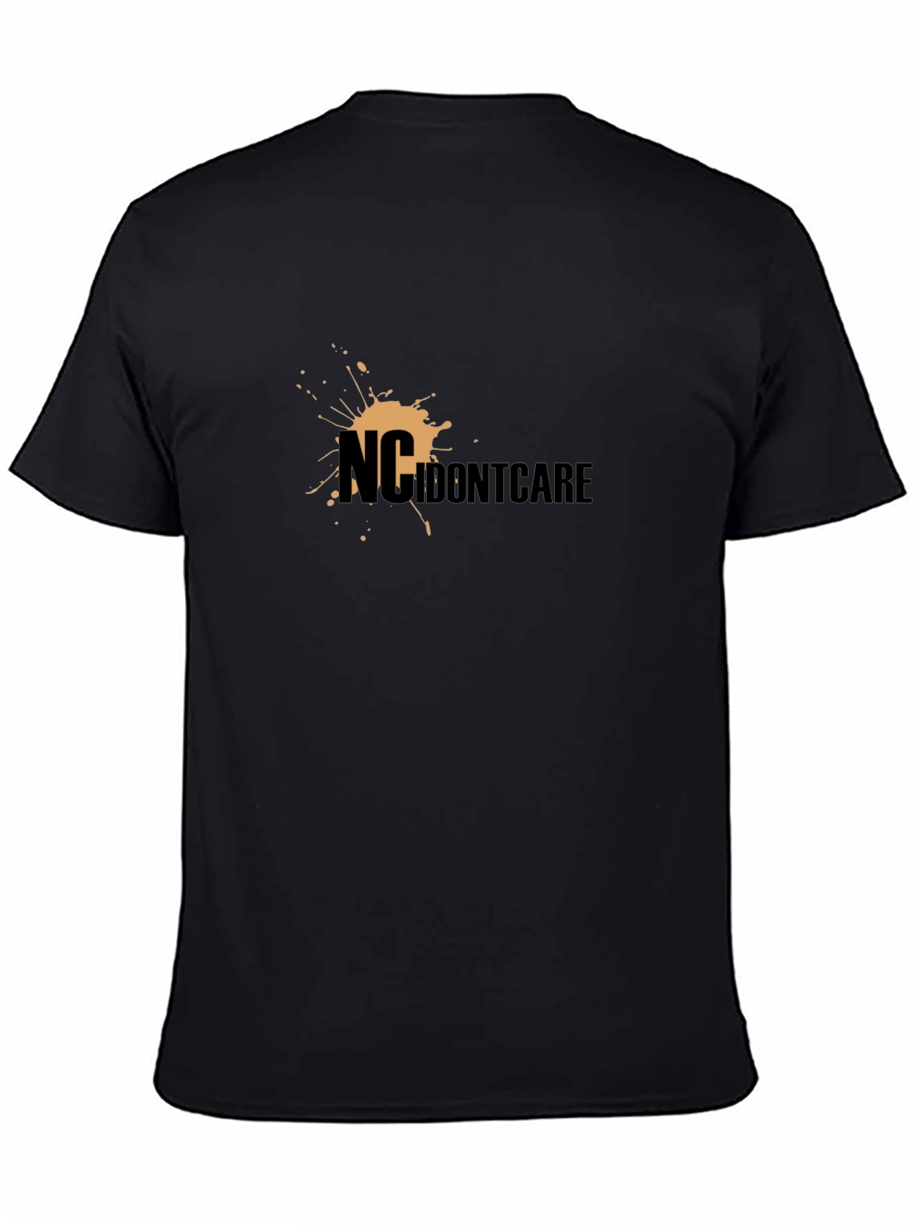 NC IDONTCARE Graphic T-Shirt - Bold Statement Tee