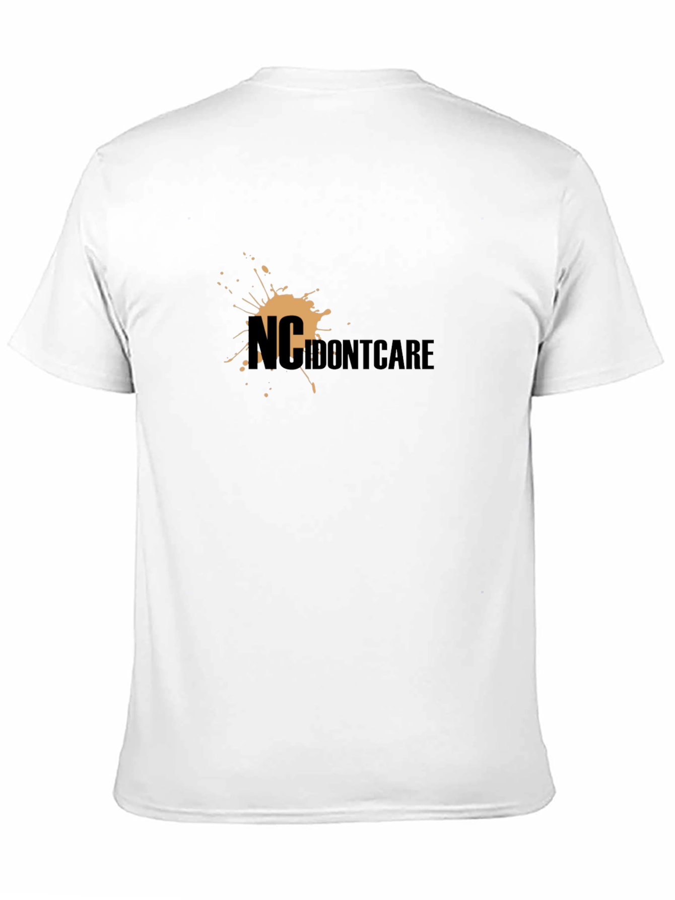 NC IDONTCARE Graphic T-Shirt - Bold Statement Tee