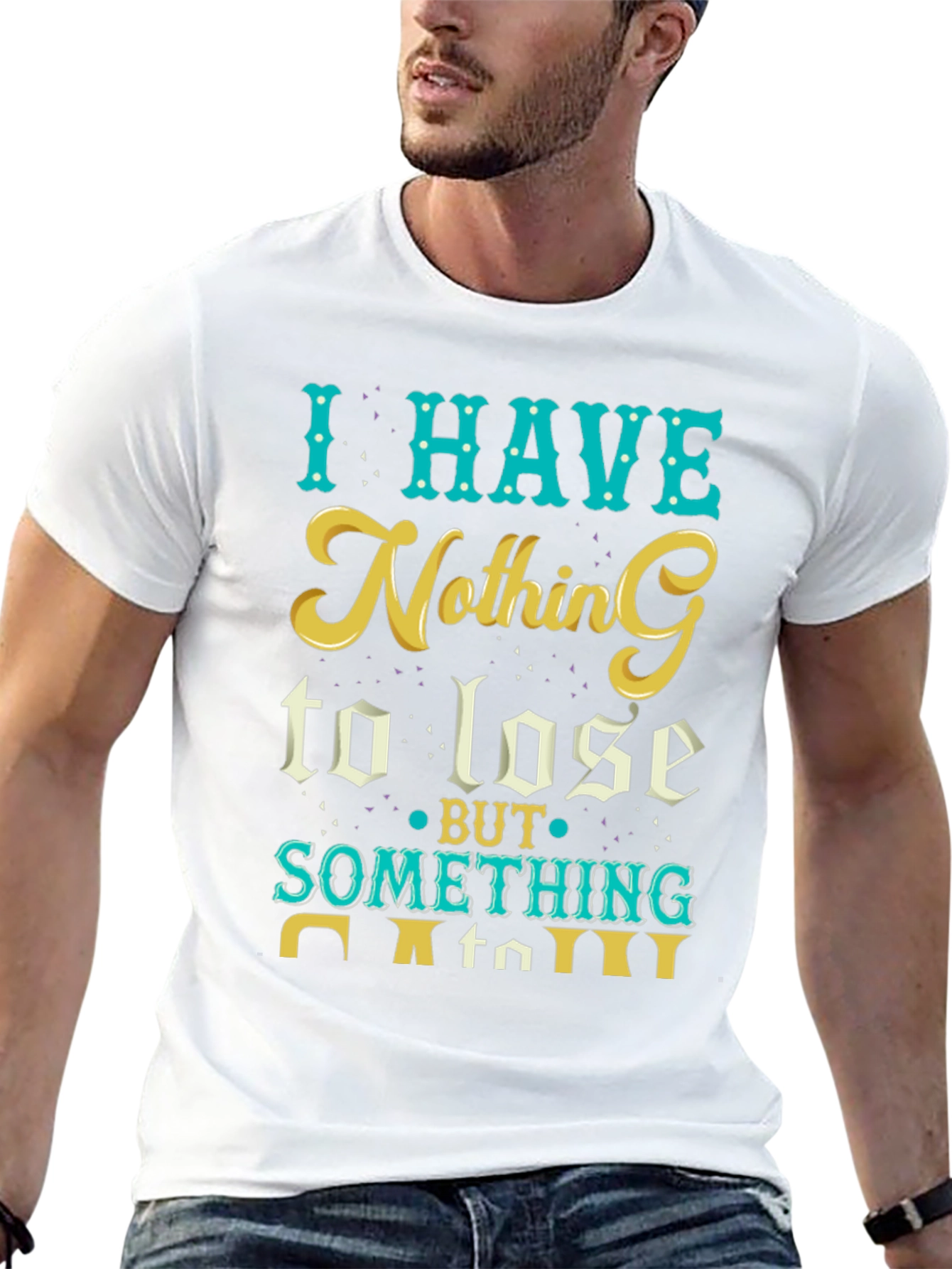 I Have Nothing to Lose Graphic Tee - Black