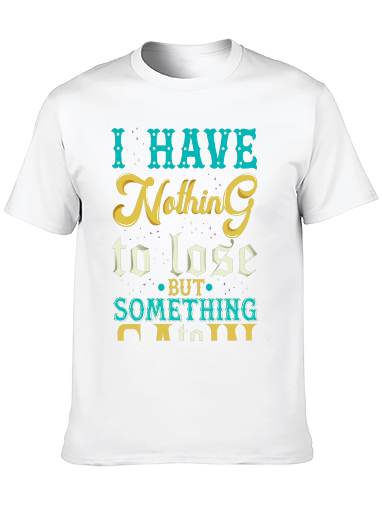 I Have Nothing to Lose Graphic Tee - Black