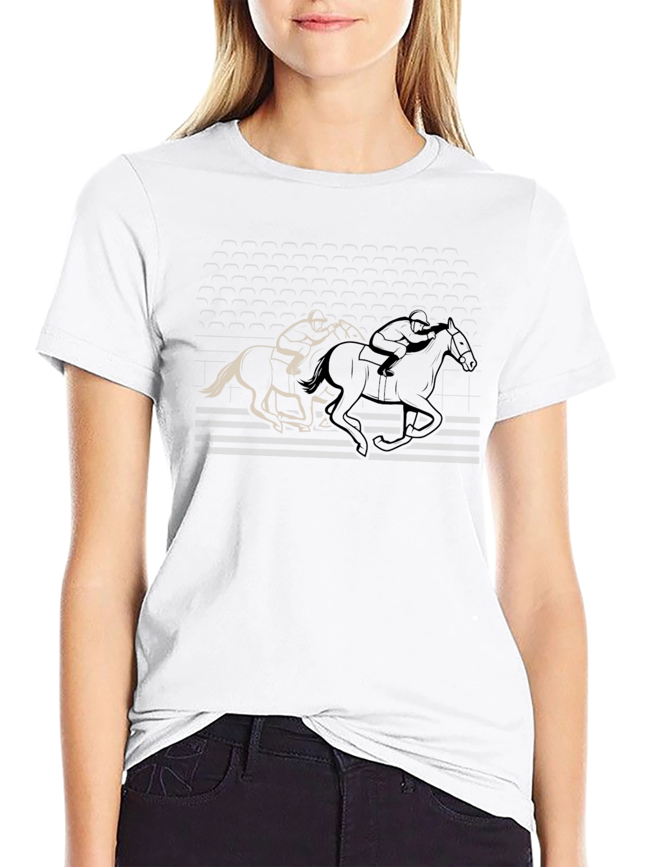 Racing Horses Graphic Tee