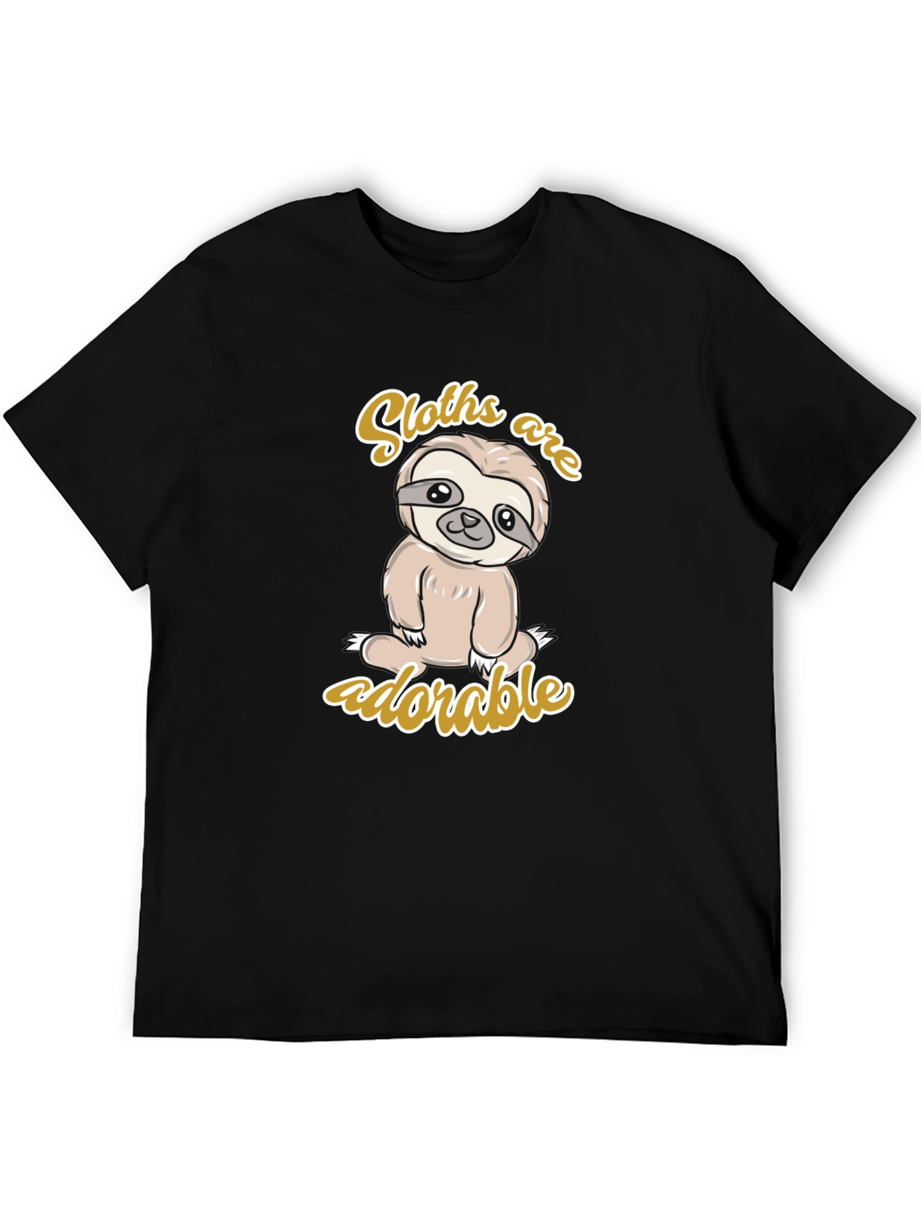 Cute Sloth Graphic T-Shirt - Adorable Animal Tee