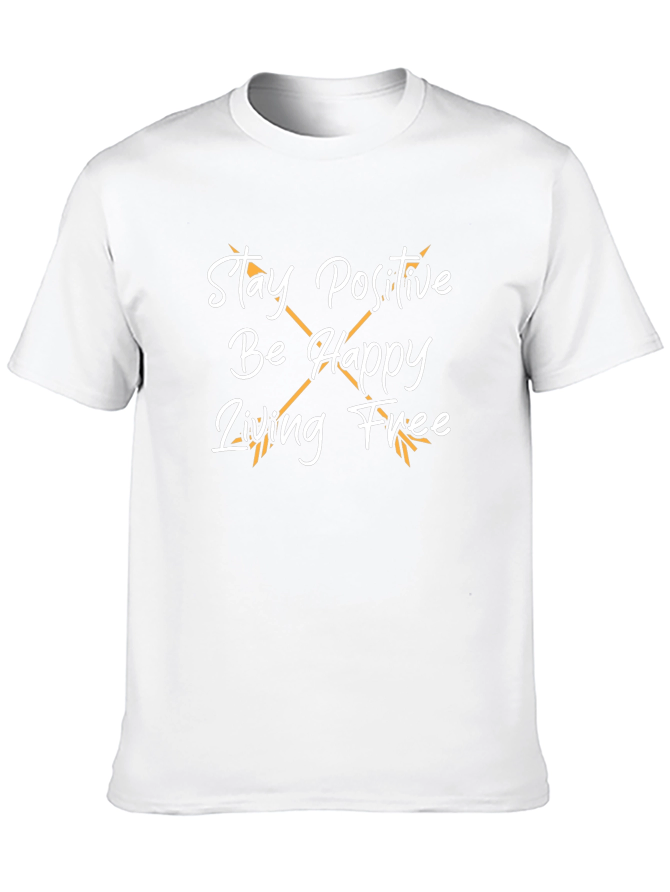 Stay Positive Graphic Tee - Unisex Black T-Shirt