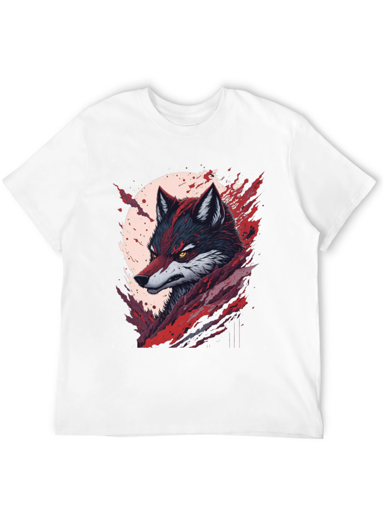 Wolf Graphic Tee - Bold Animal Design