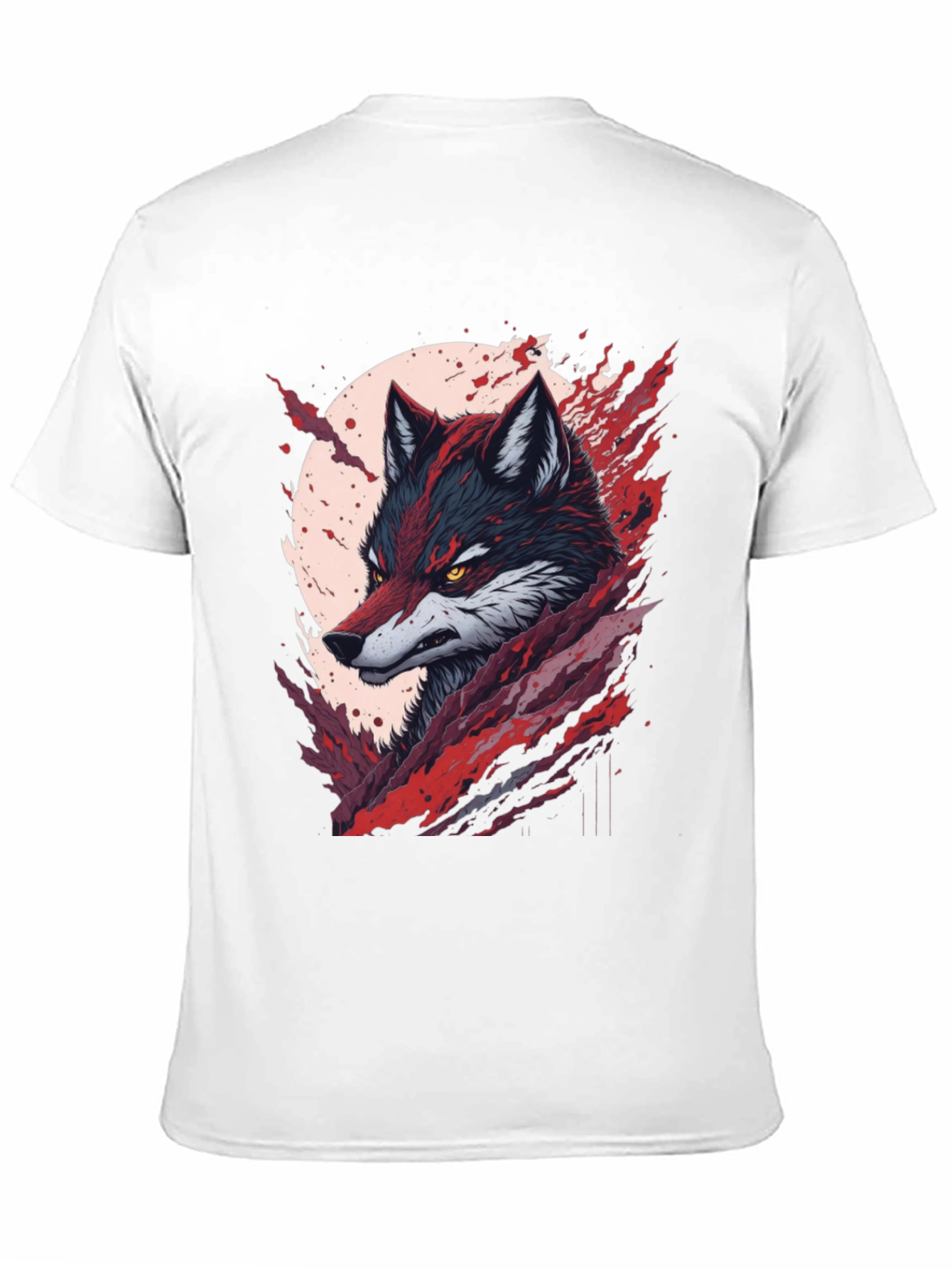 Wolf Graphic Tee - Bold Animal Design