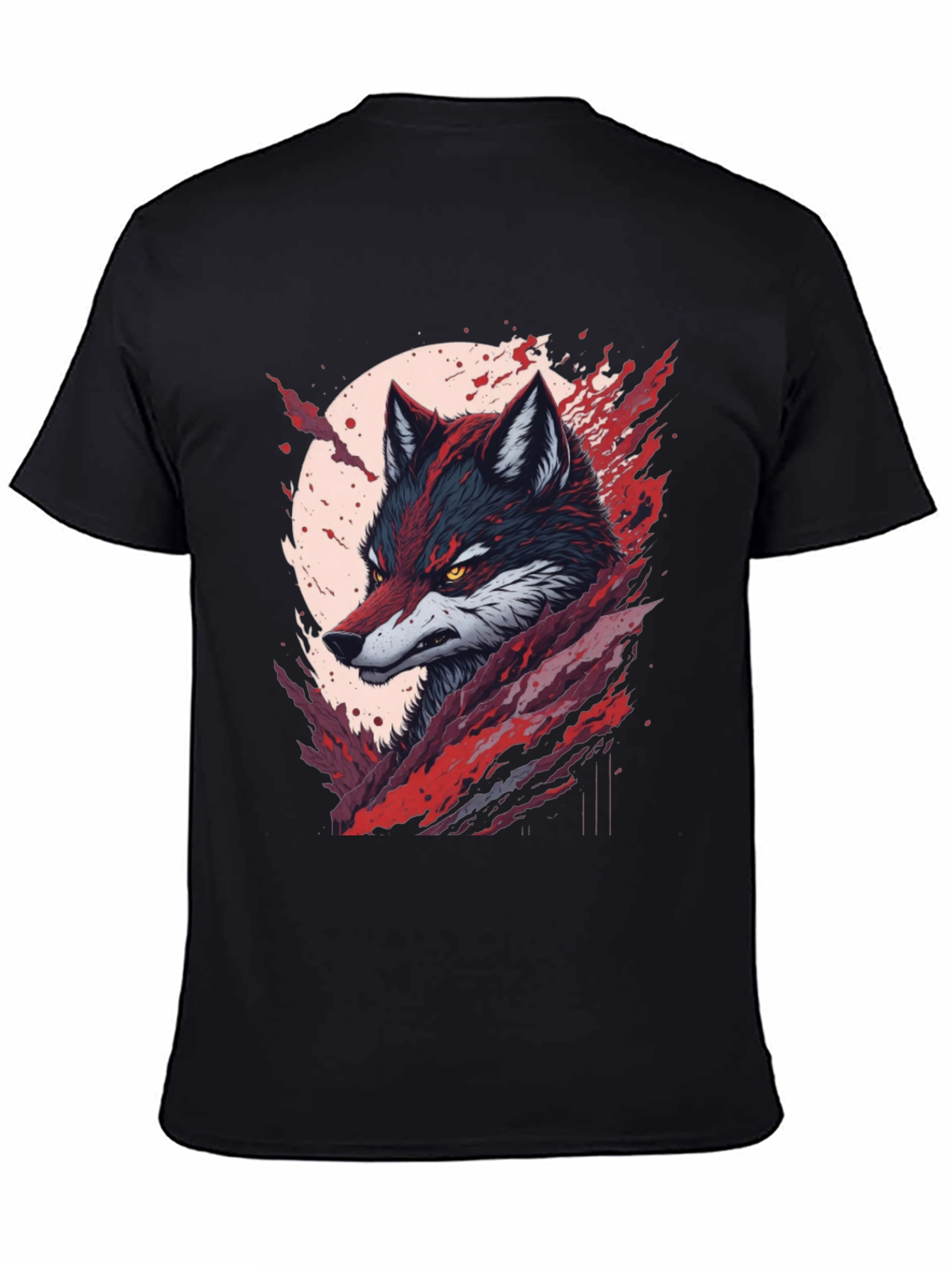 Wolf Graphic Tee - Bold Animal Design