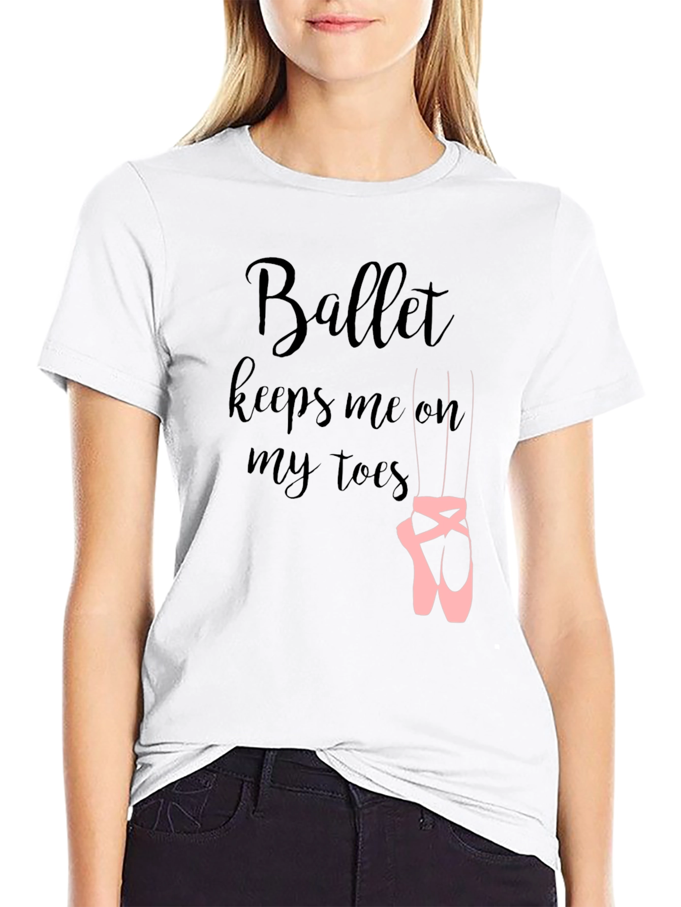 Ballet Keeps Me On My Toes T-Shirt