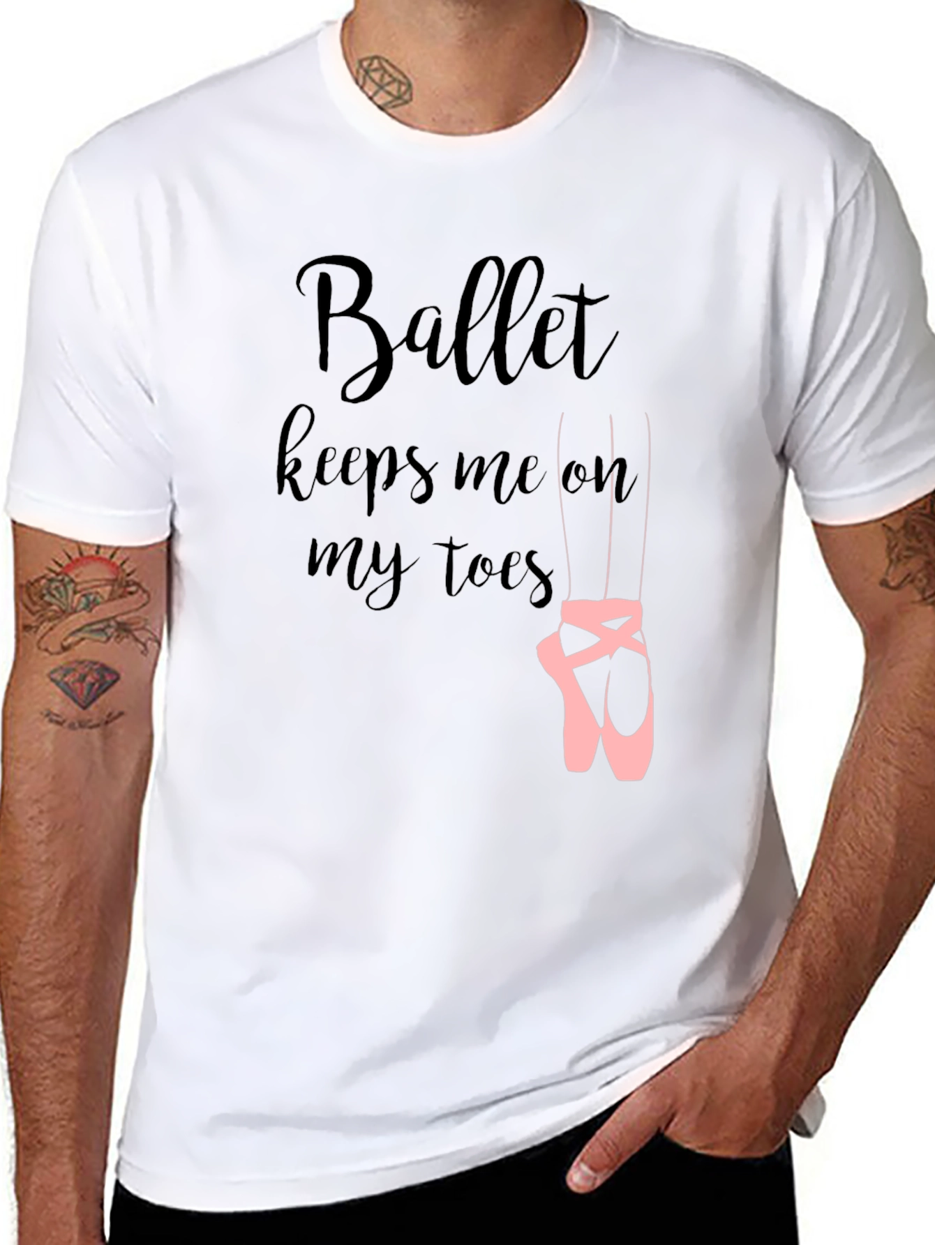 Ballet Keeps Me On My Toes T-Shirt