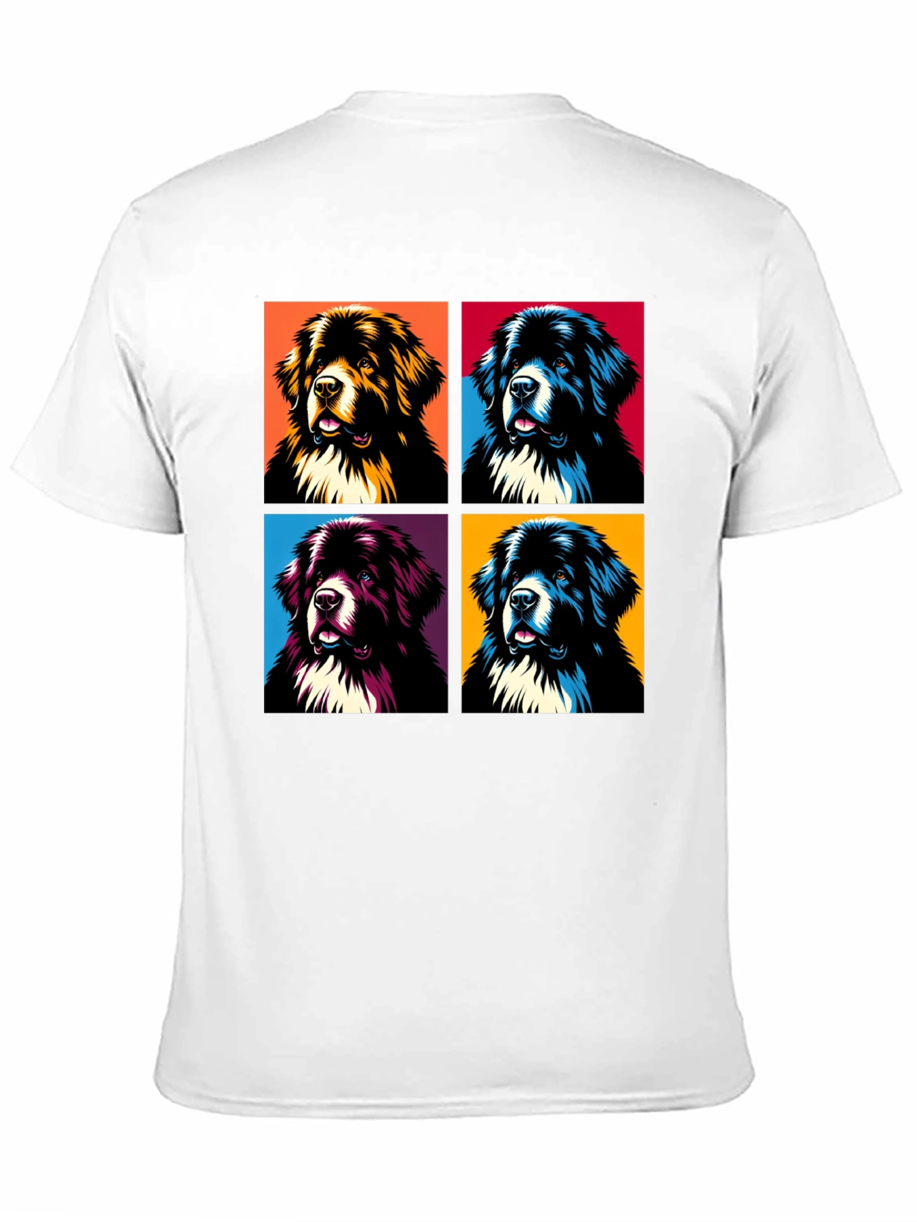 Pop Art Dog Breed Graphic T-Shirt