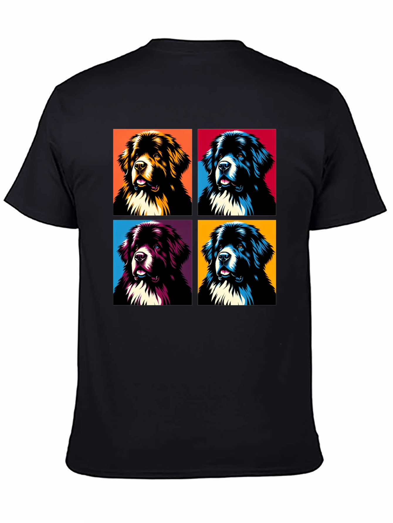 Pop Art Dog Breed Graphic T-Shirt