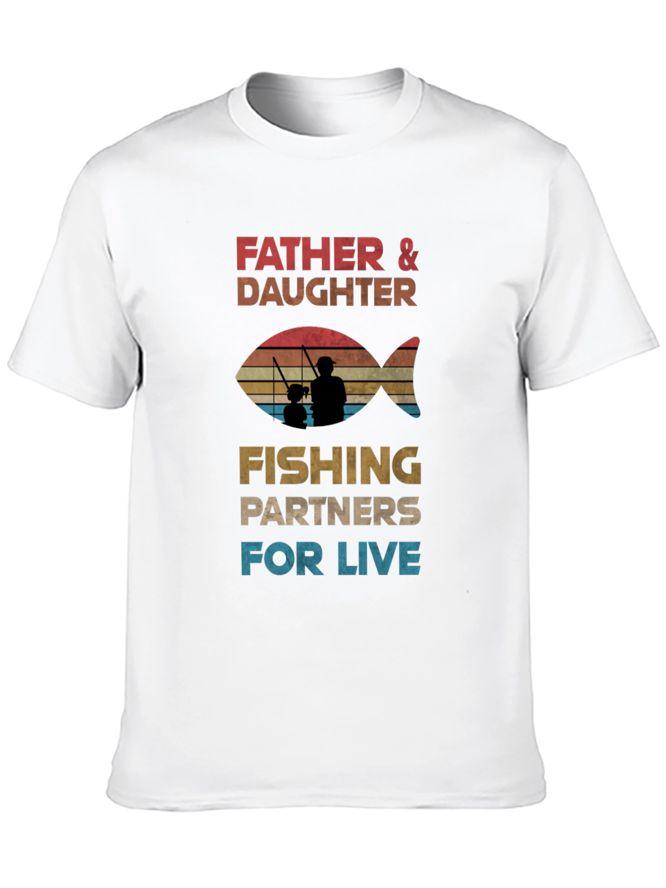 Father & Daughter Fishing Partners T-Shirt