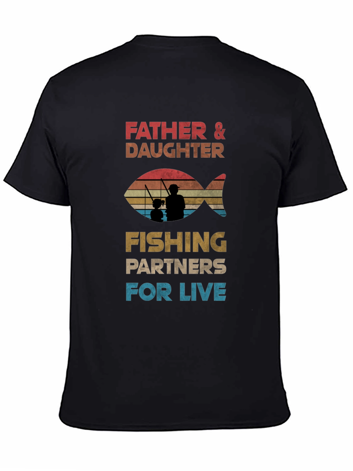Father & Daughter Fishing Partners T-Shirt