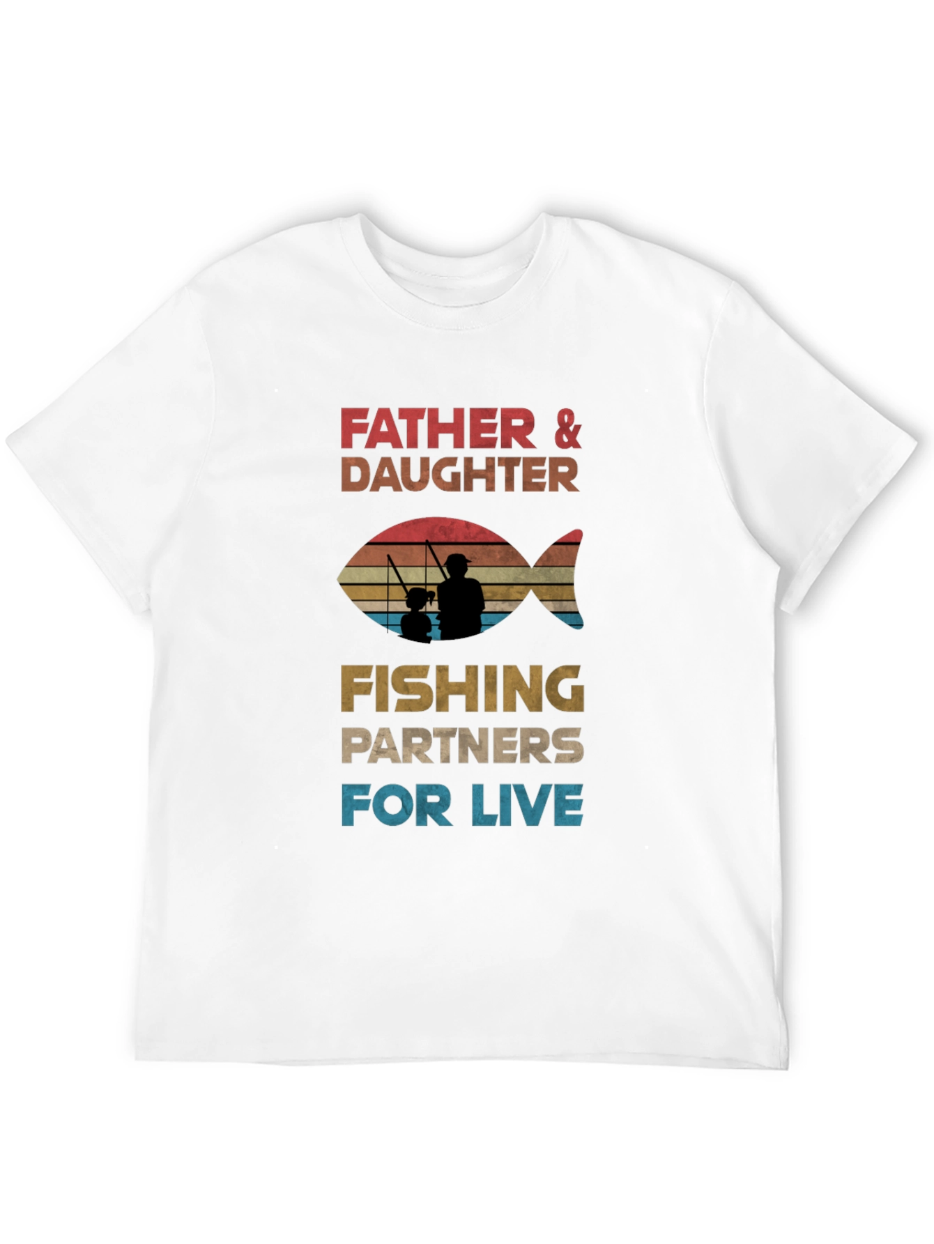 Father & Daughter Fishing Partners T-Shirt