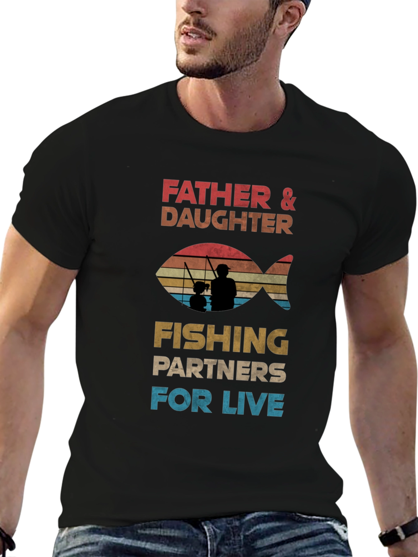 Father & Daughter Fishing Partners T-Shirt