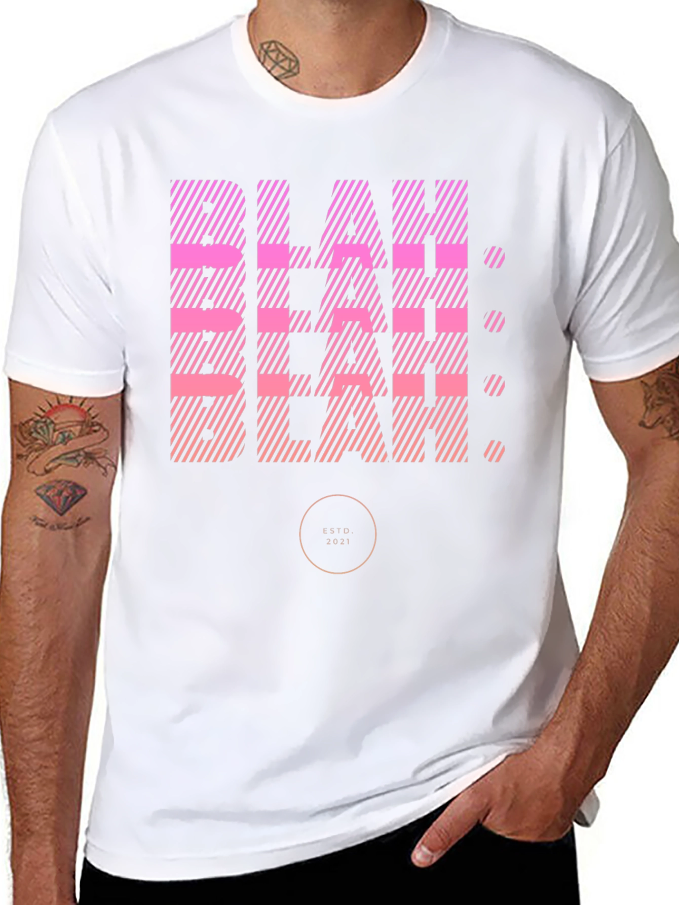 Blah Graphic T-Shirt