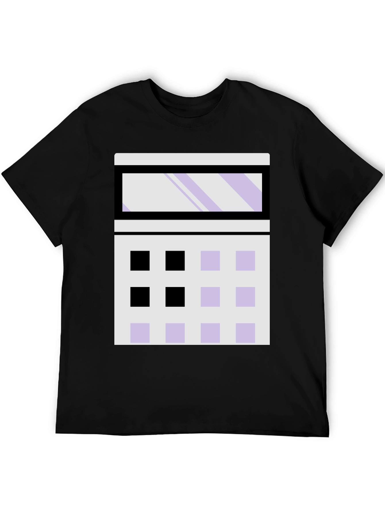 Calculator T-Shirt - Black Graphic Tee