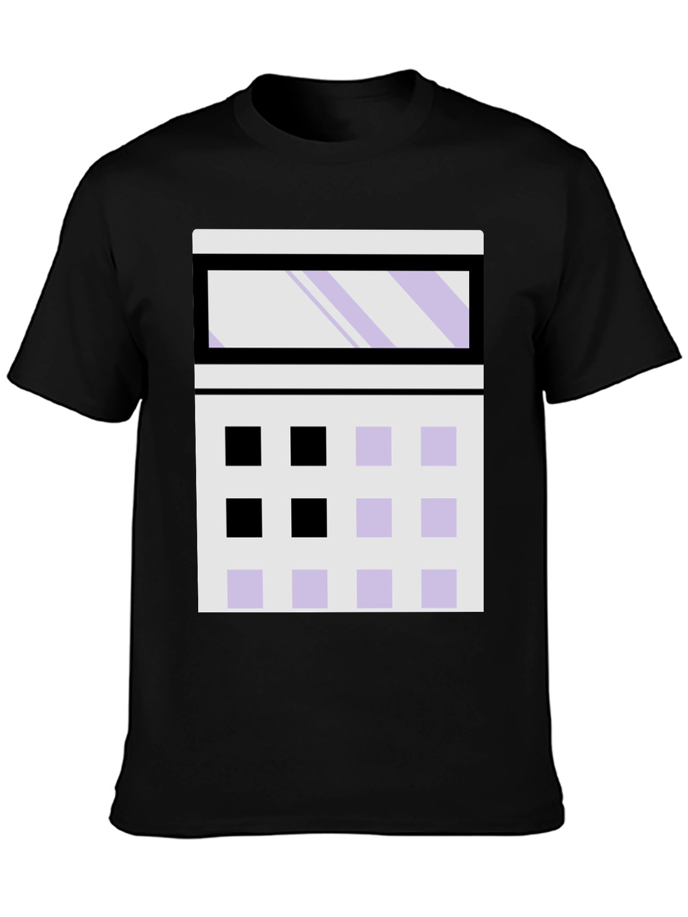 Calculator T-Shirt - Black Graphic Tee
