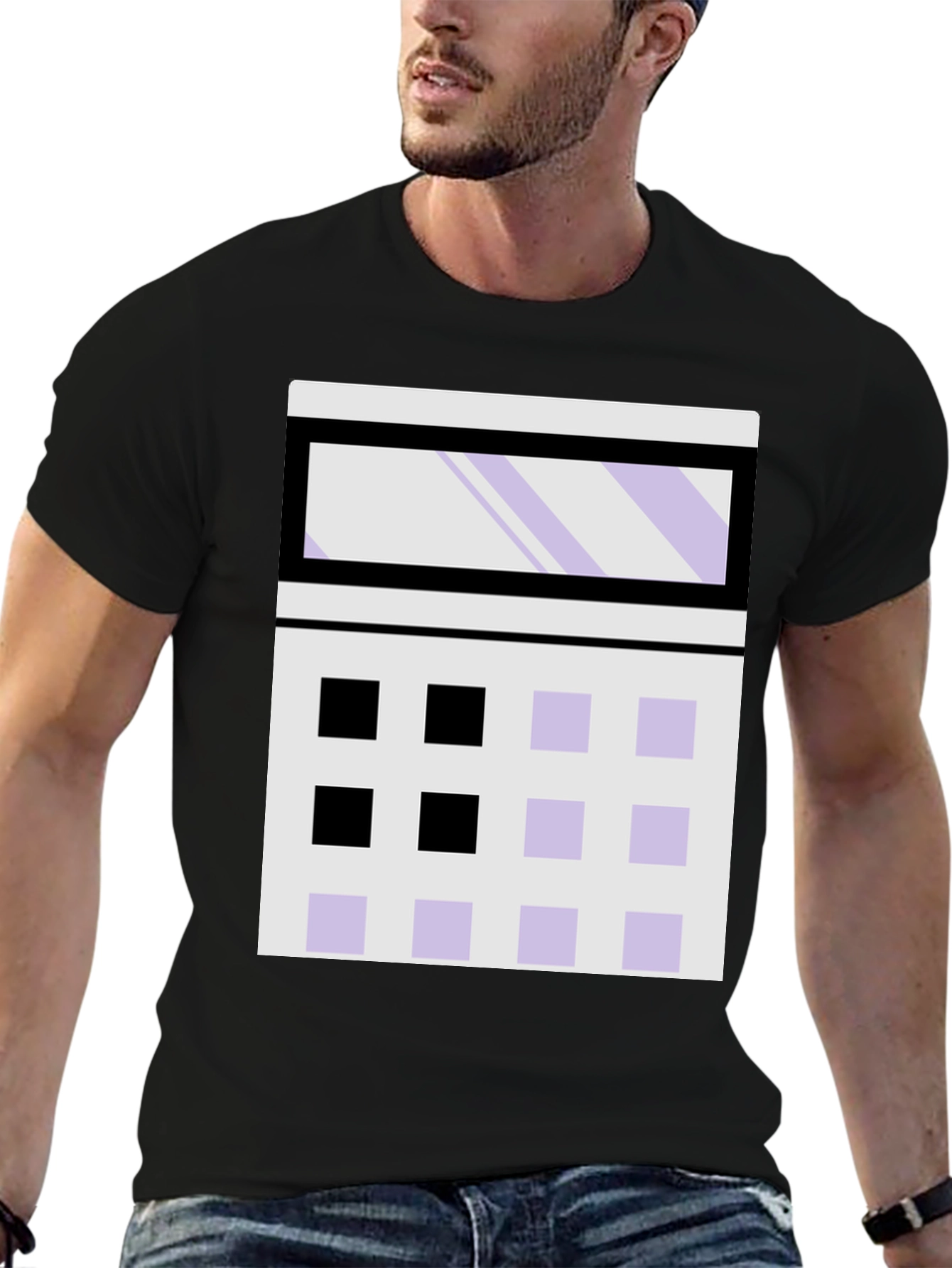 Calculator T-Shirt - Black Graphic Tee
