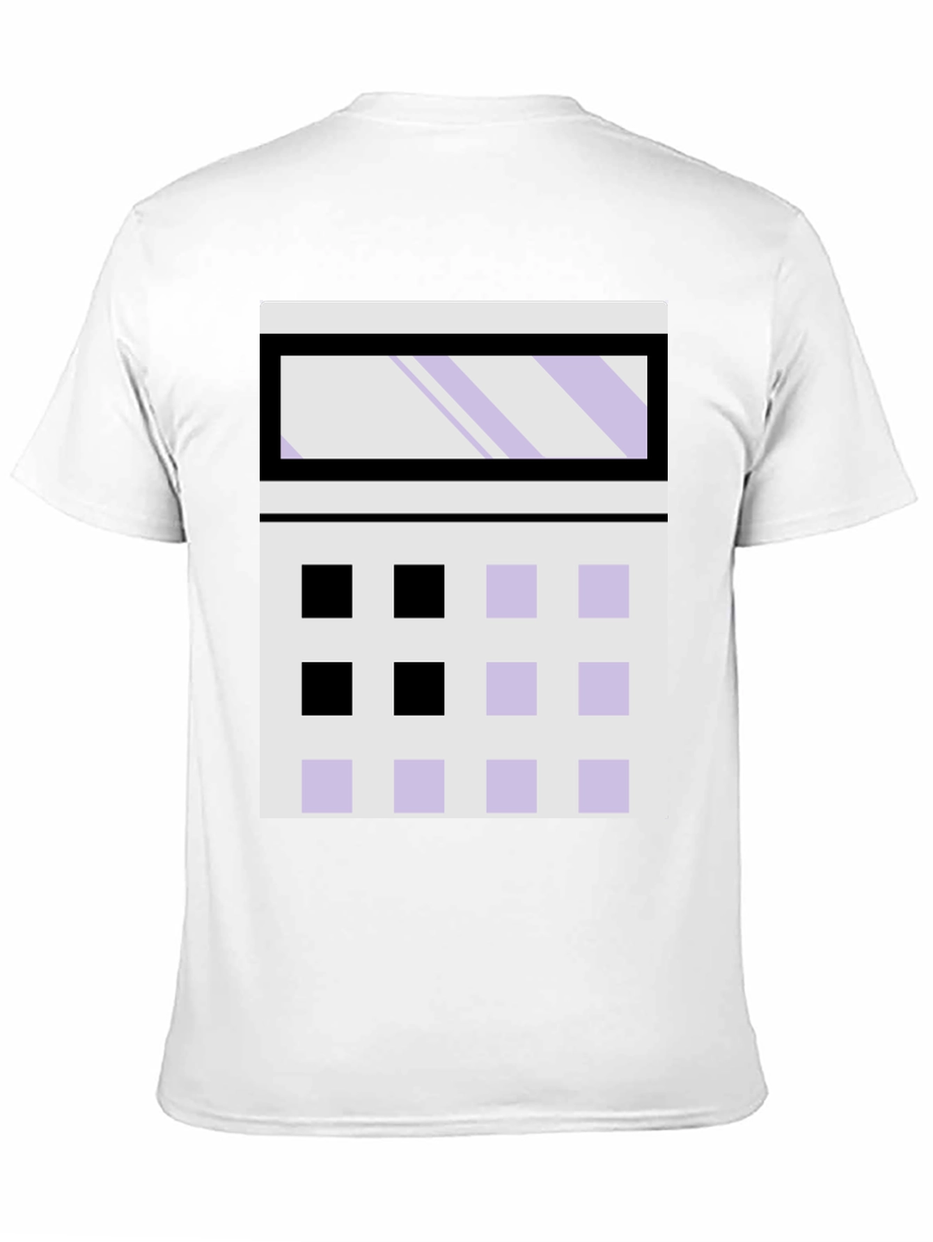 Calculator T-Shirt - Black Graphic Tee