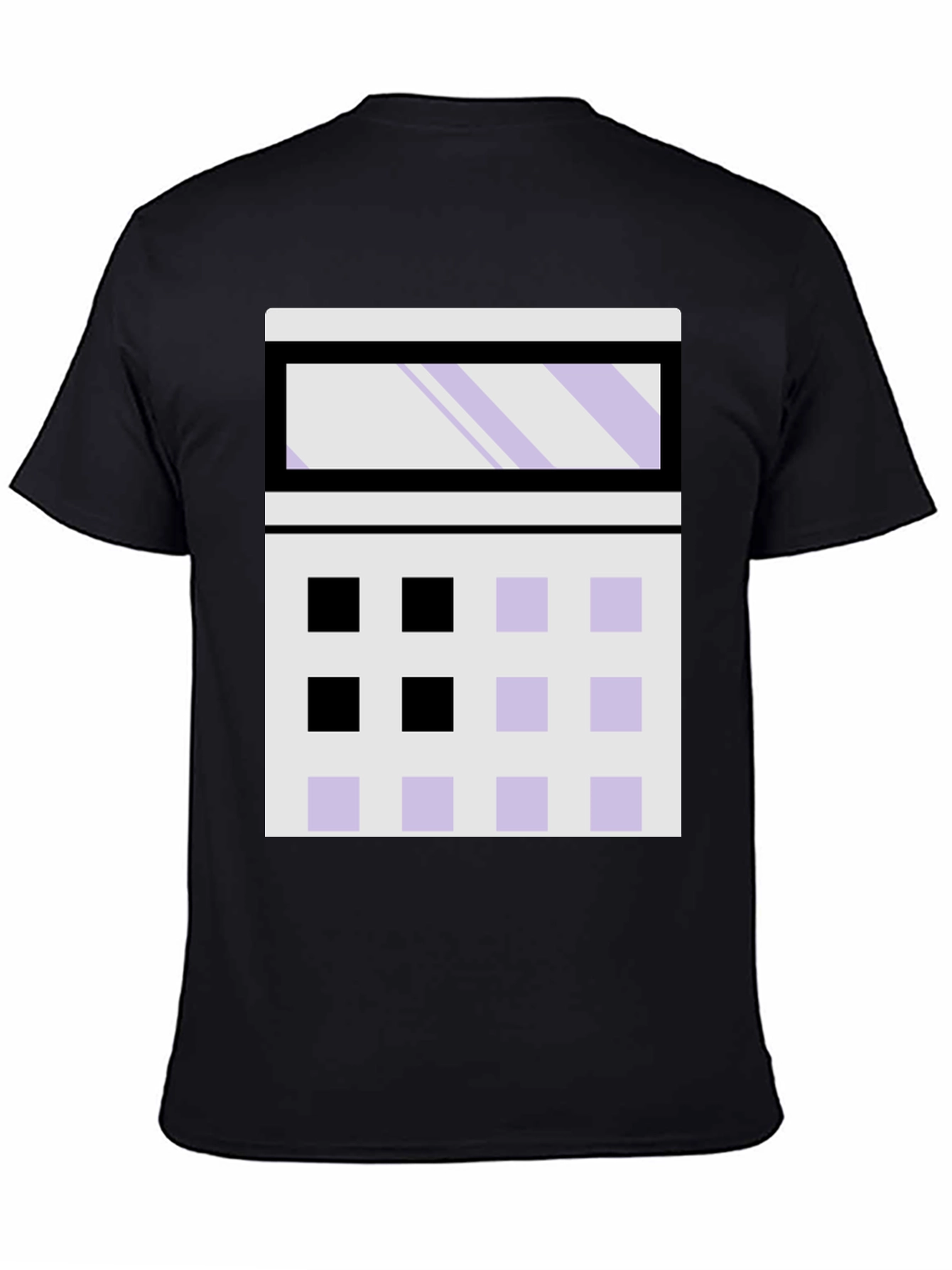 Calculator T-Shirt - Black Graphic Tee