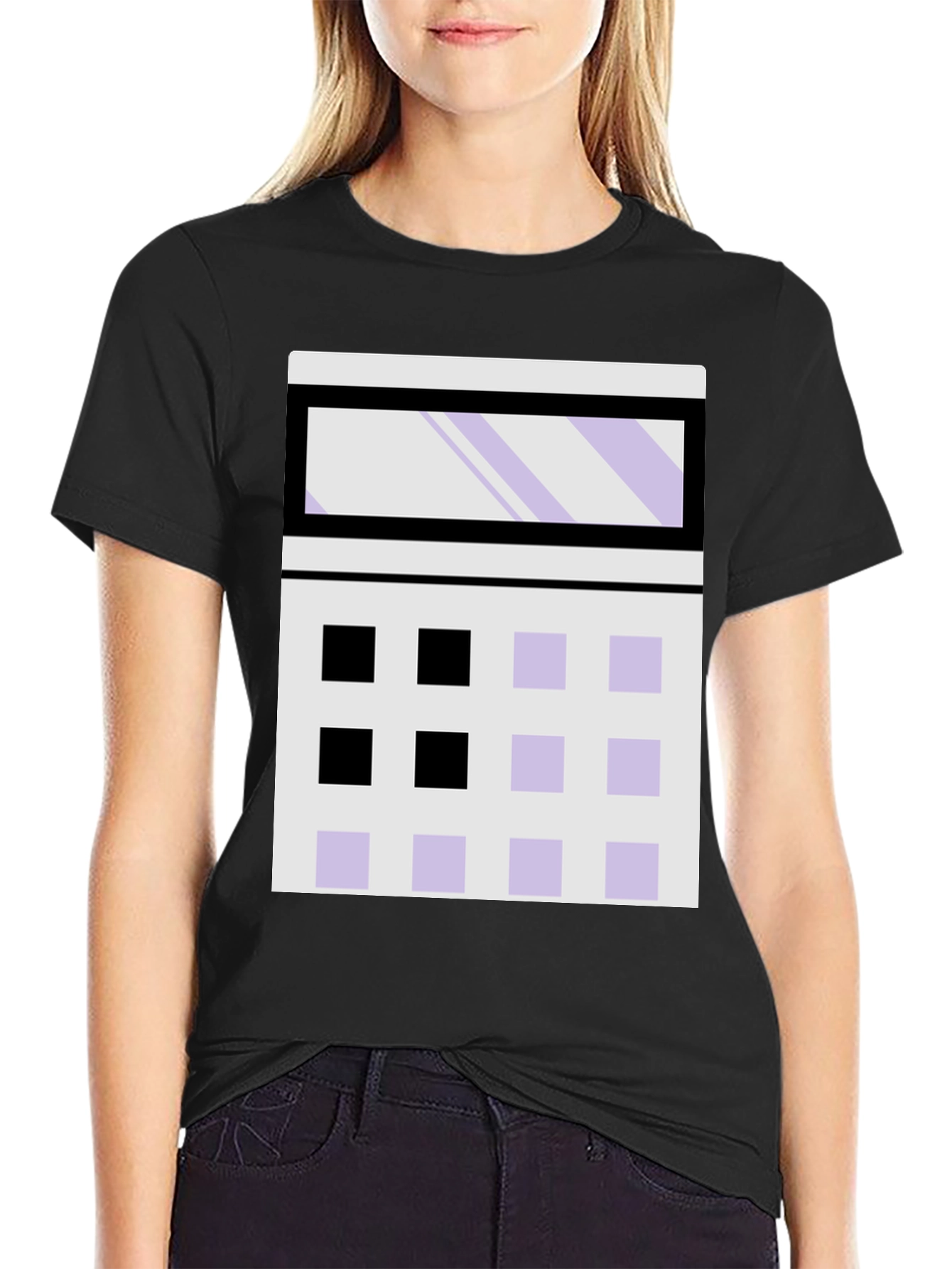 Calculator T-Shirt - Black Graphic Tee