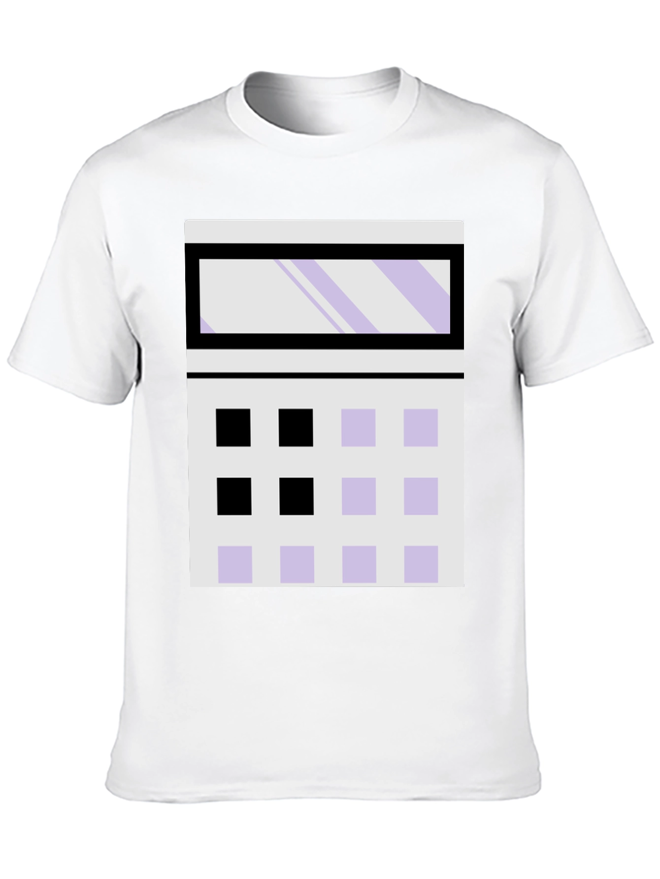Calculator T-Shirt - Black Graphic Tee