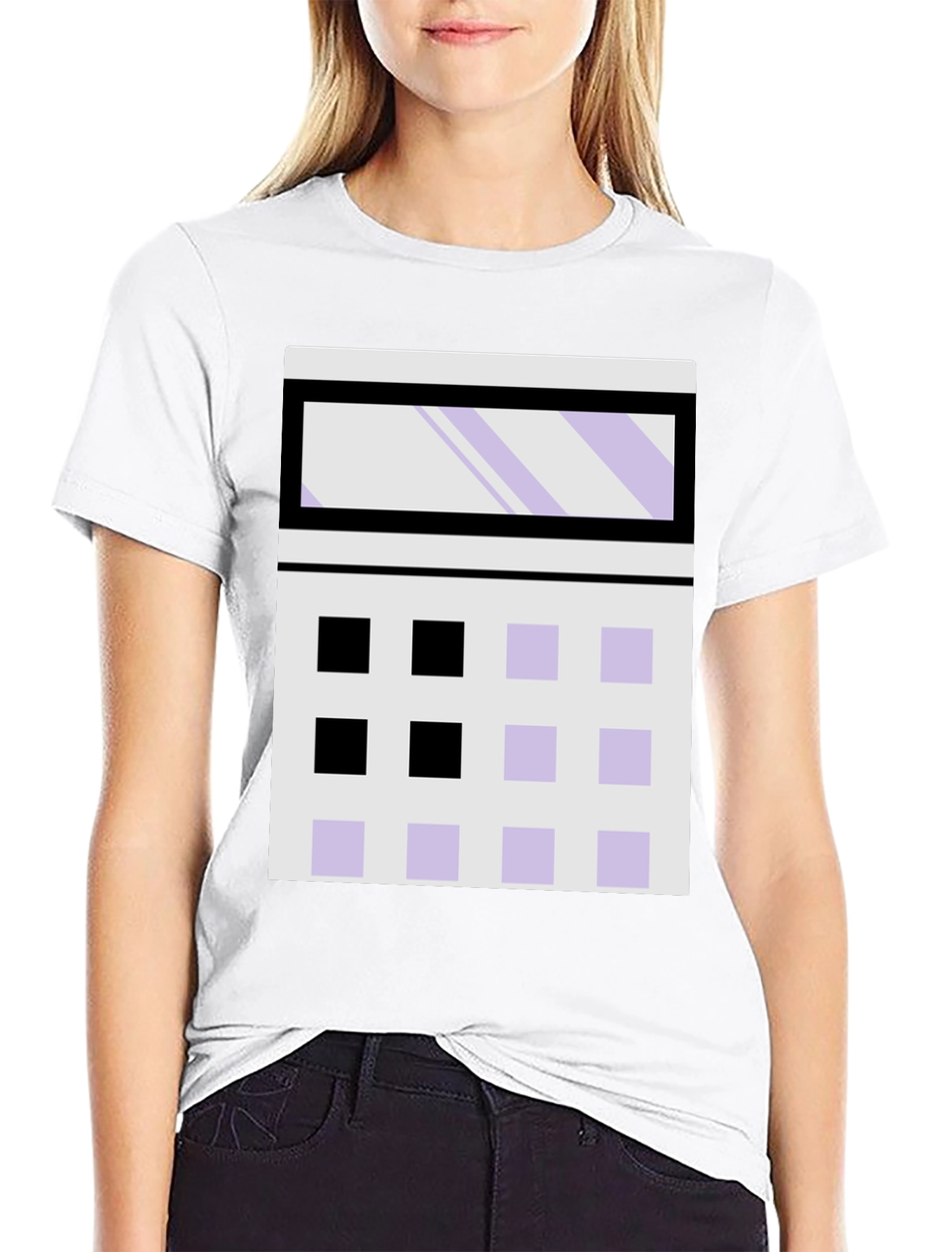 Calculator T-Shirt - Black Graphic Tee