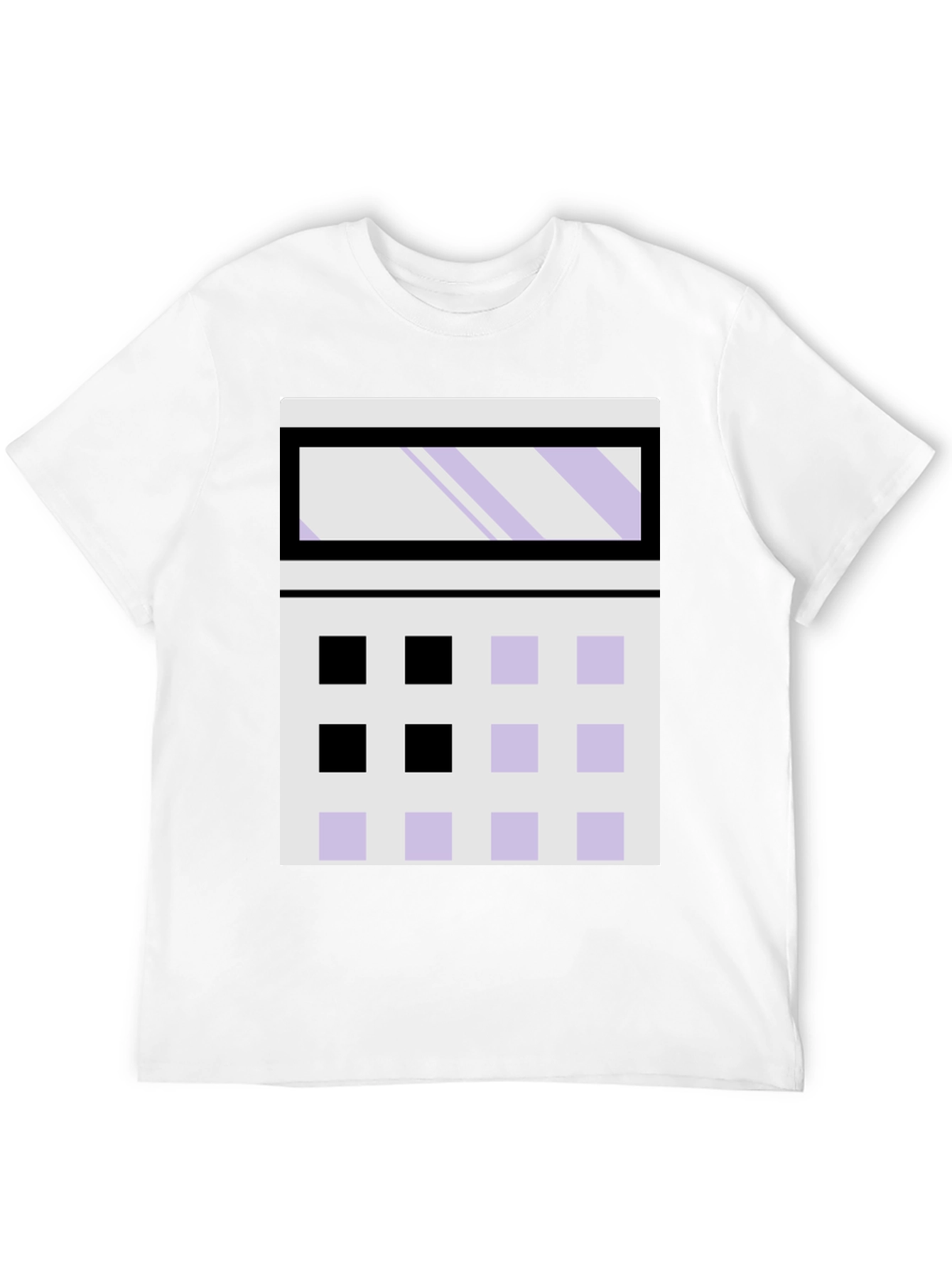 Calculator T-Shirt - Black Graphic Tee
